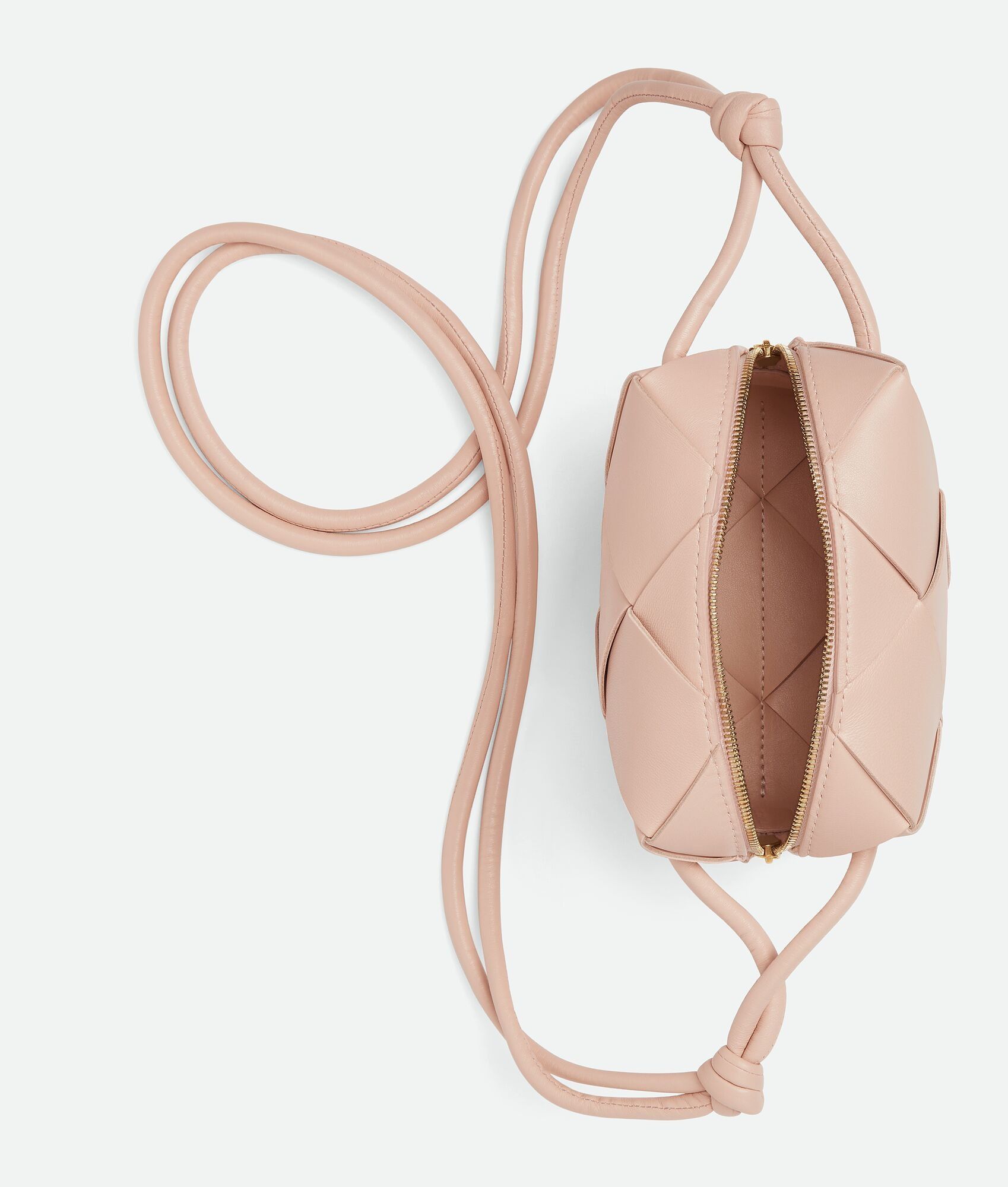 Bottega Veneta o1n1vont0325 Size: OS / Mini Cassette Camera Bag in Pink Size ONE SIZE - 3 Thumbnail