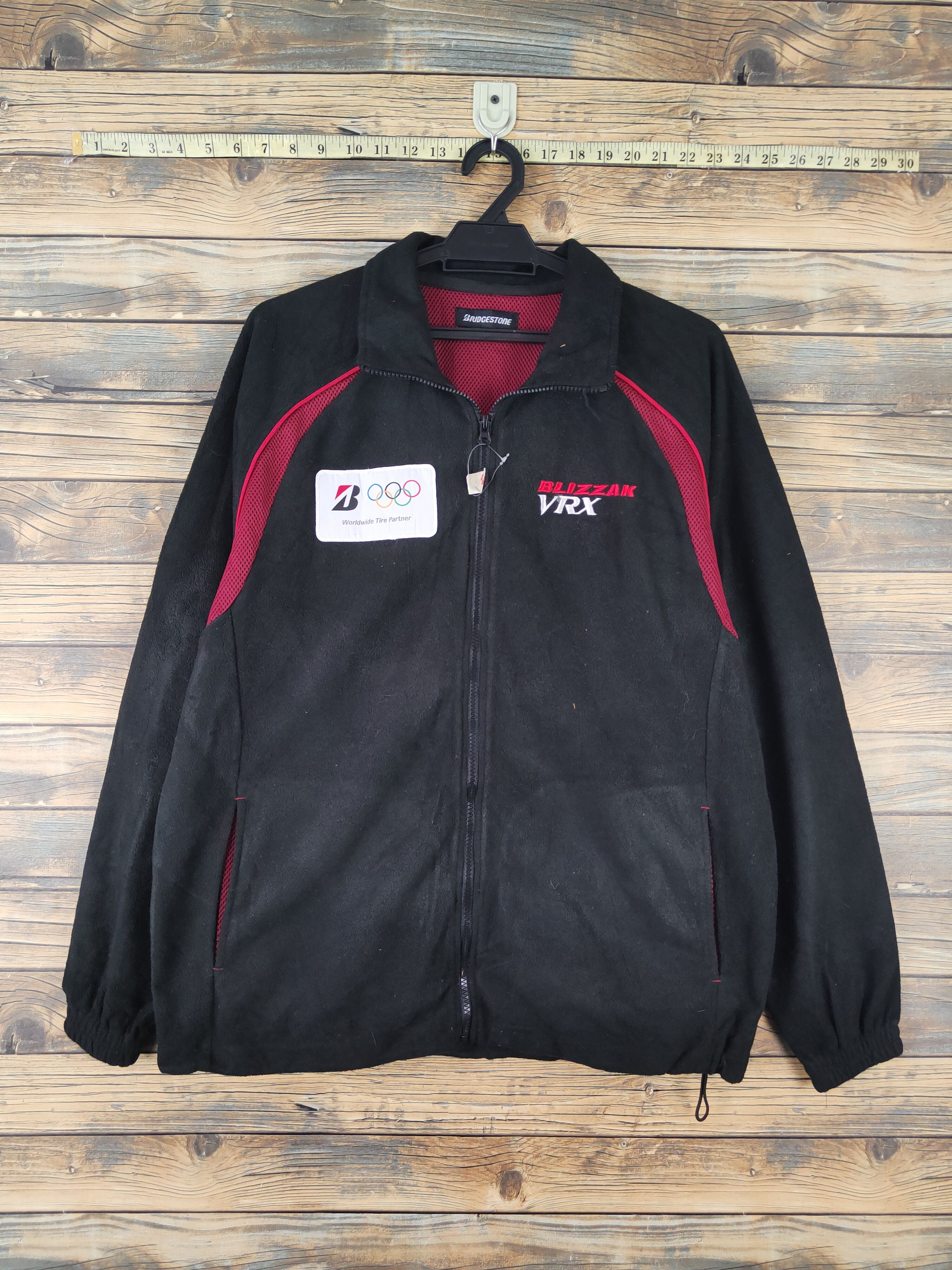 Japanese Brand DL Bridgestone Black motorsport olympic Sweaters #590 Size US L / EU 52-54 / 3 - 1 Thumbnail