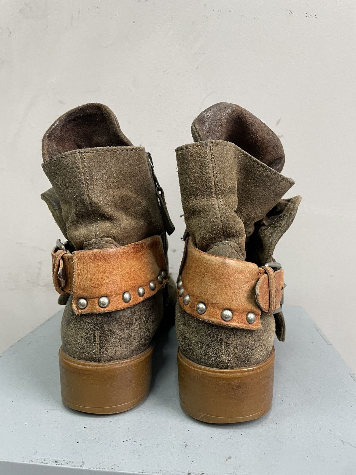 A.S.98 A.S. 98 style leather avant garde boots suede tornado mart Size US 7.5 / EU 40-41 - 7 Thumbnail