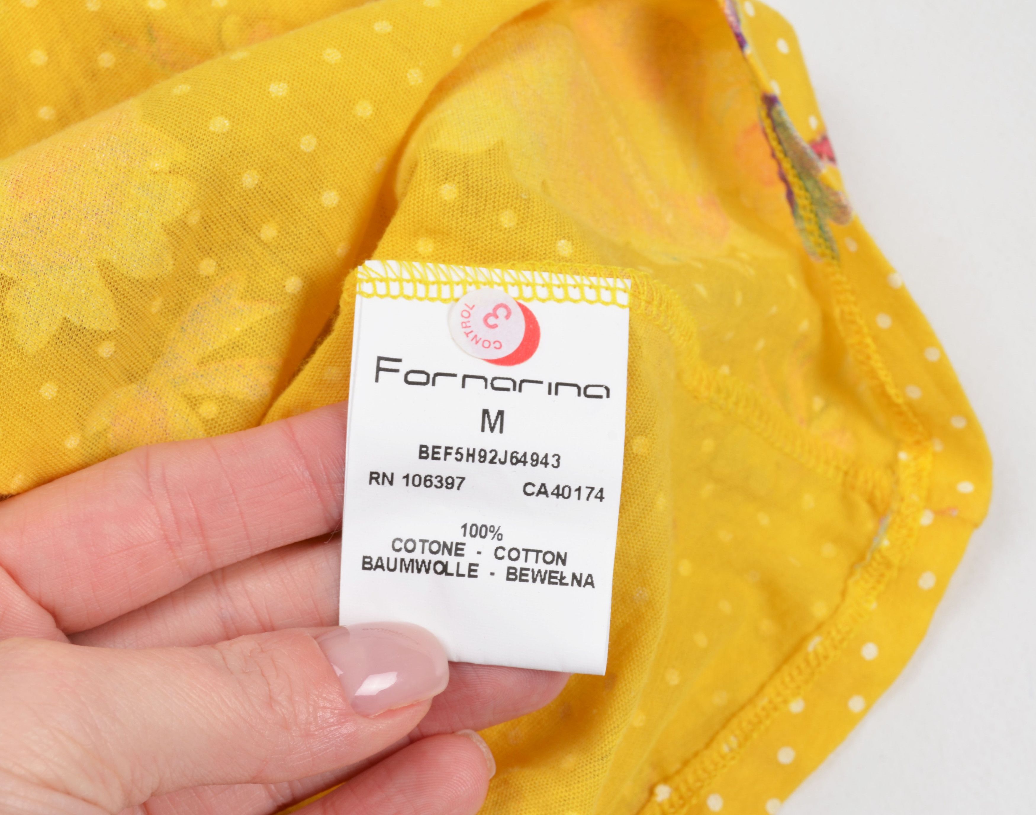 Vintage Vintage Fornarina Y2K Yellow Kidcore Halter Top Size M / US 6-8 / IT 42-44 - 7 Thumbnail