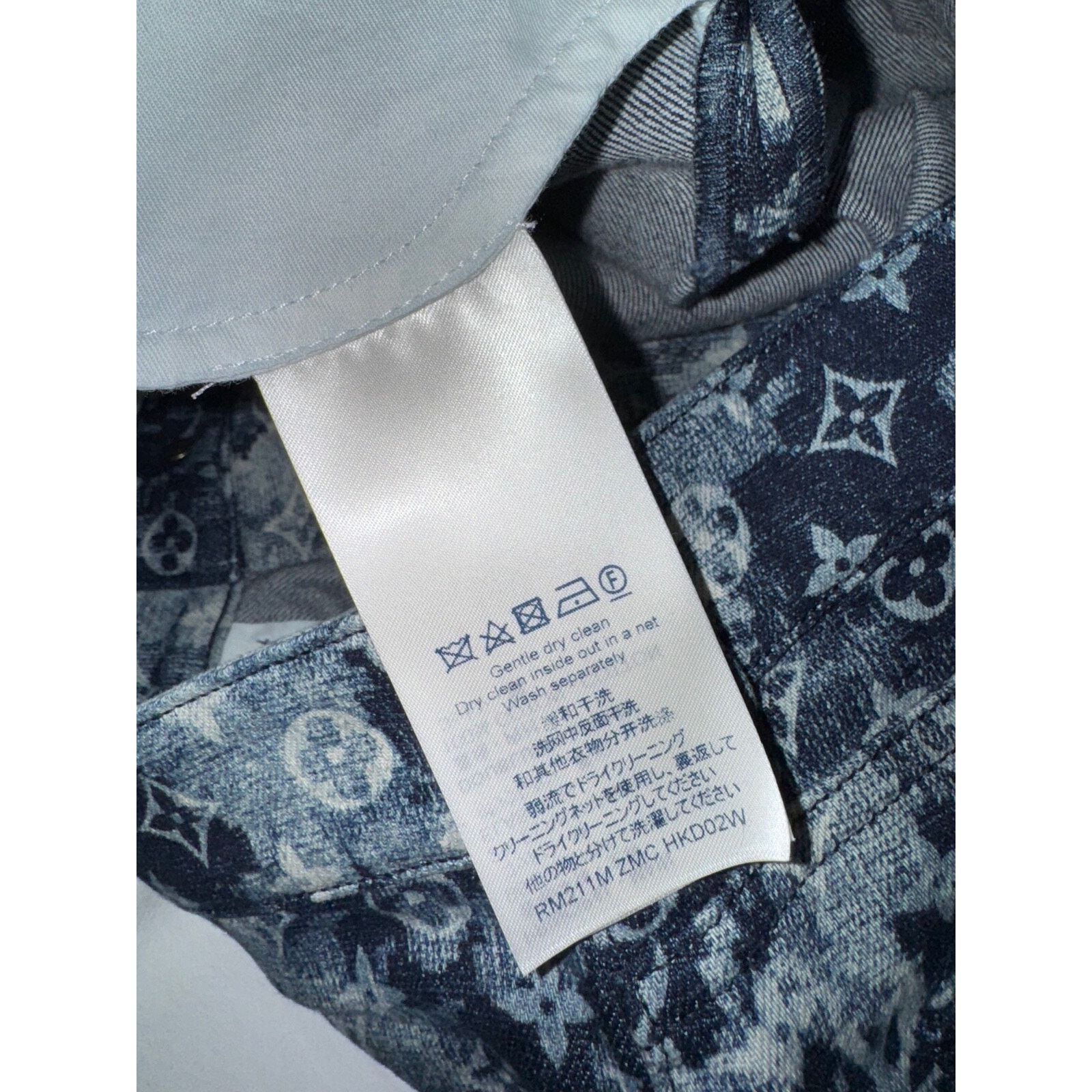 Louis Vuitton Louis Vuitton Tapestry Regular Denim Blue Monogram Logo Size US 32 / EU 48 - 13 Thumbnail