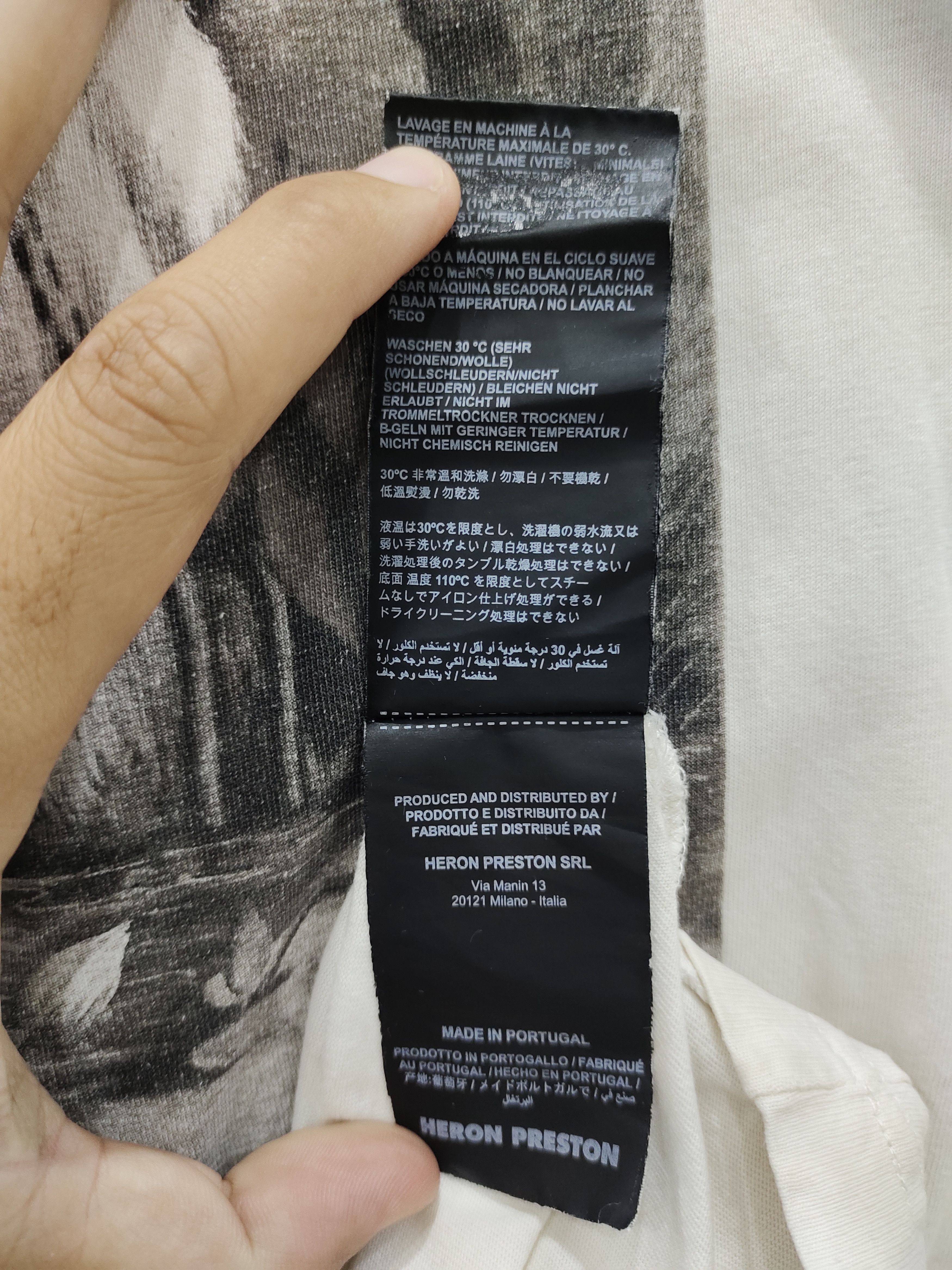Designer × Heron Preston × Vintage RARE HERON PRESTON T-SHIRT Size US XS / EU 42 / 0 - 5 Thumbnail