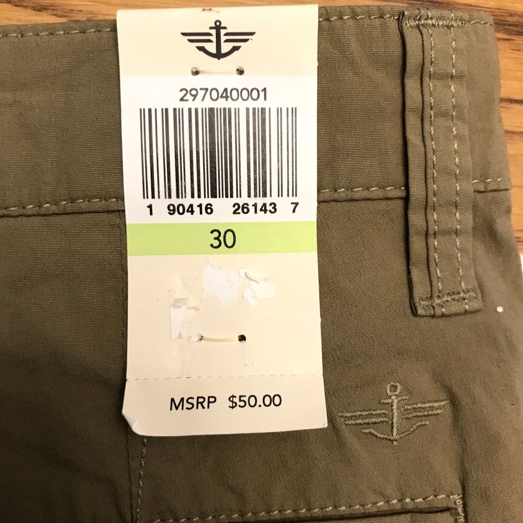 Dockers DOCKERS Cargo Shorts Mens 30 Regular Brown Cotton Elastane Stretch Pockets Casual 1091 Size US 30 / EU 46 - 4 Thumbnail