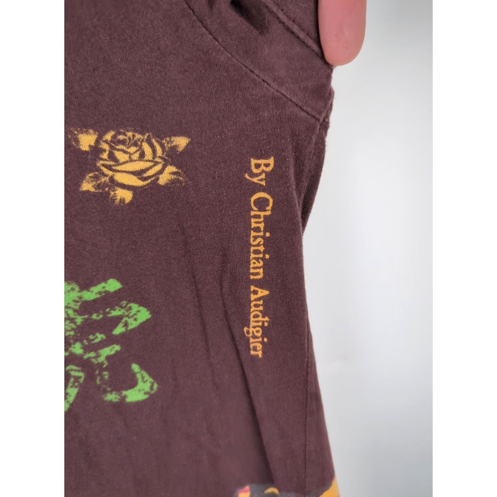 Ed Hardy Vintage Ed Hardy Womens Shirt Large Tiger Roses Slim Knit Casual Travel Apparel Size L / US 10 / IT 46 - 7 Thumbnail