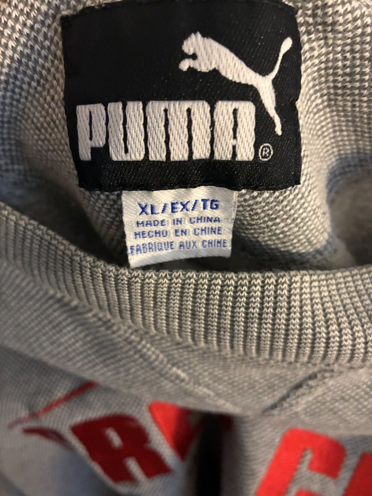 Puma Vintage Grey Cup Sweatshirt Size US M / EU 48-50 / 2 - 4 Thumbnail