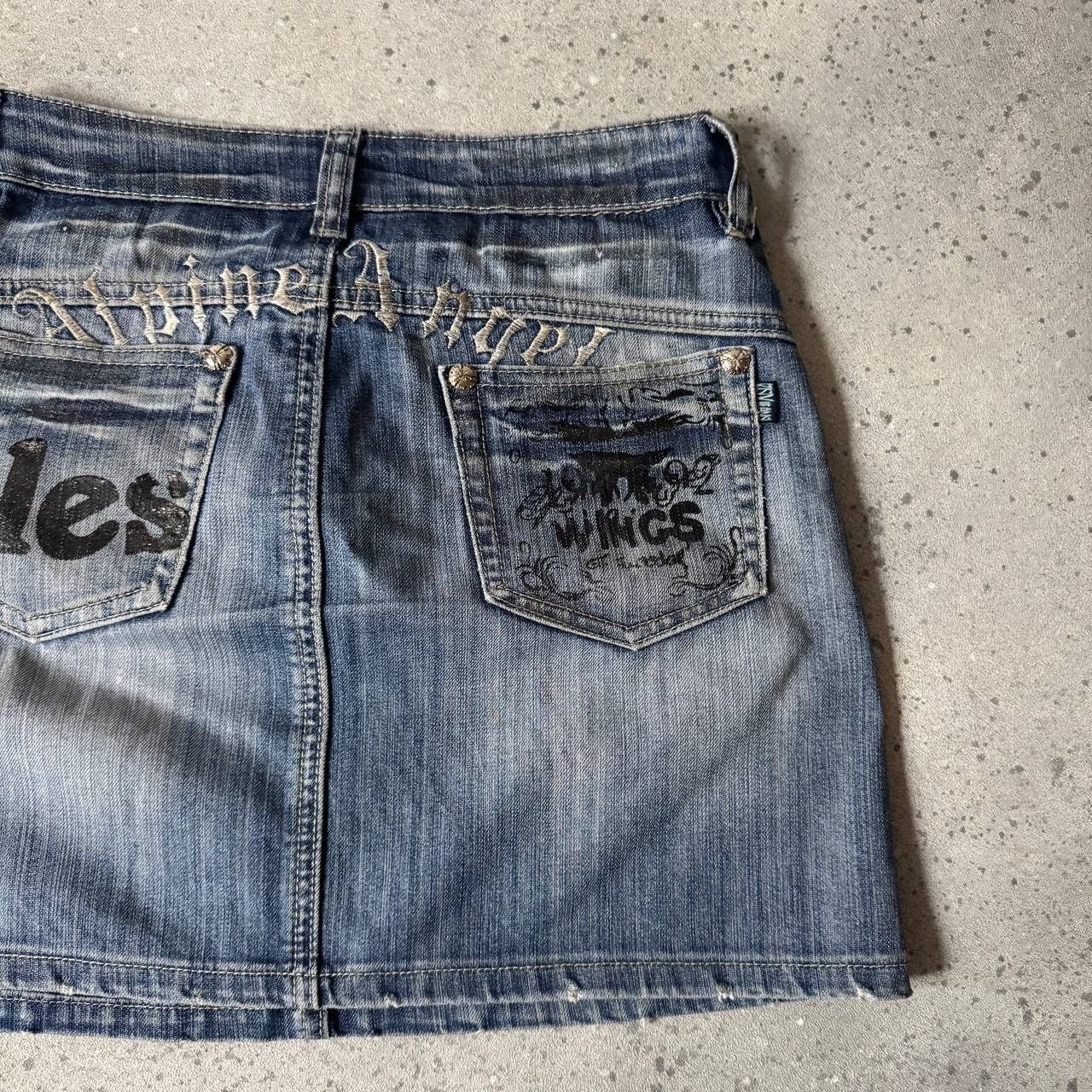 20471120 × If Six Was Nine × Japanese Brand Y2K Super Mini Sexy Skirt Size 26" / US 2 / IT 38 - 9 Thumbnail