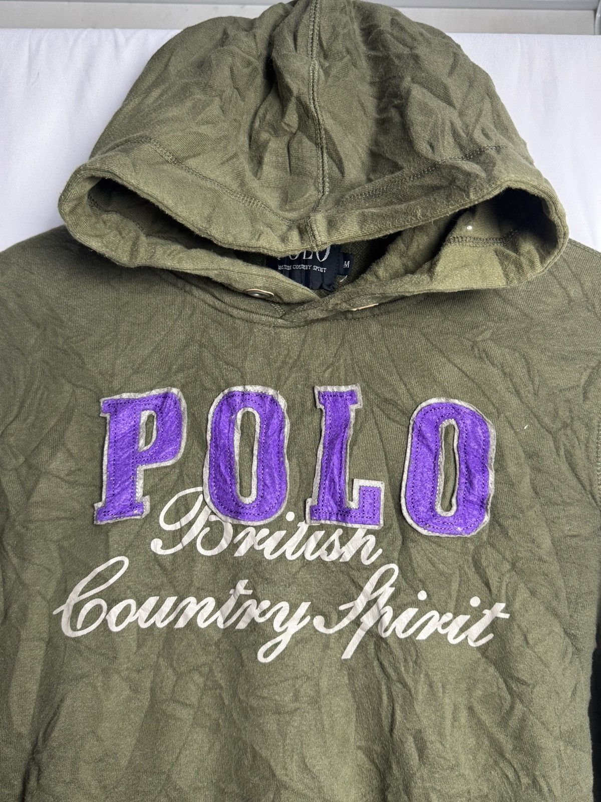If Six Was Nine × Japanese Brand × Polo Ralph Lauren Polo British England Hoodie Size US M / EU 48-50 / 2 - 2 Thumbnail