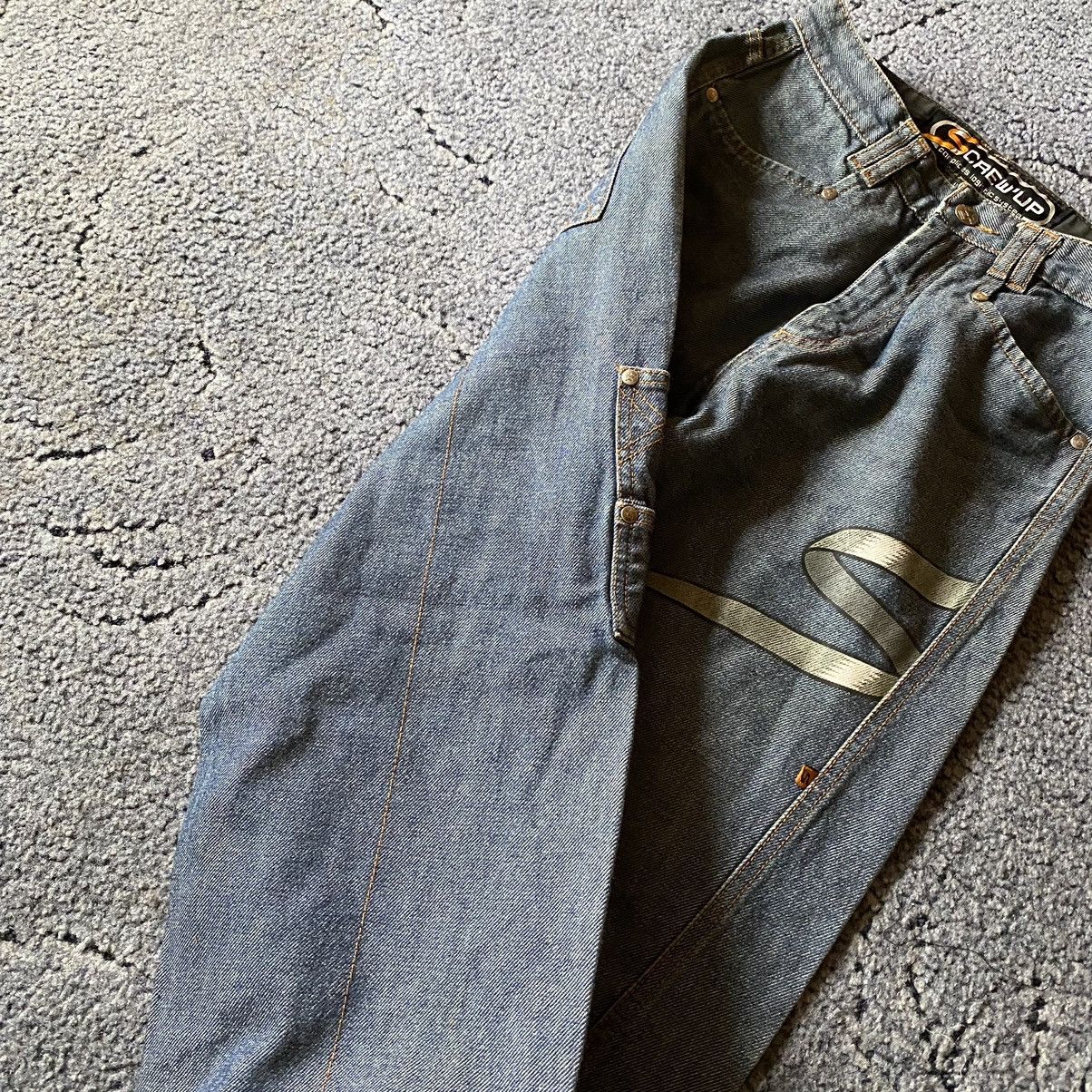Vintage Vintage 90s Baggy Denim Rap Jeans Size US 30 / EU 46 - 8 Thumbnail