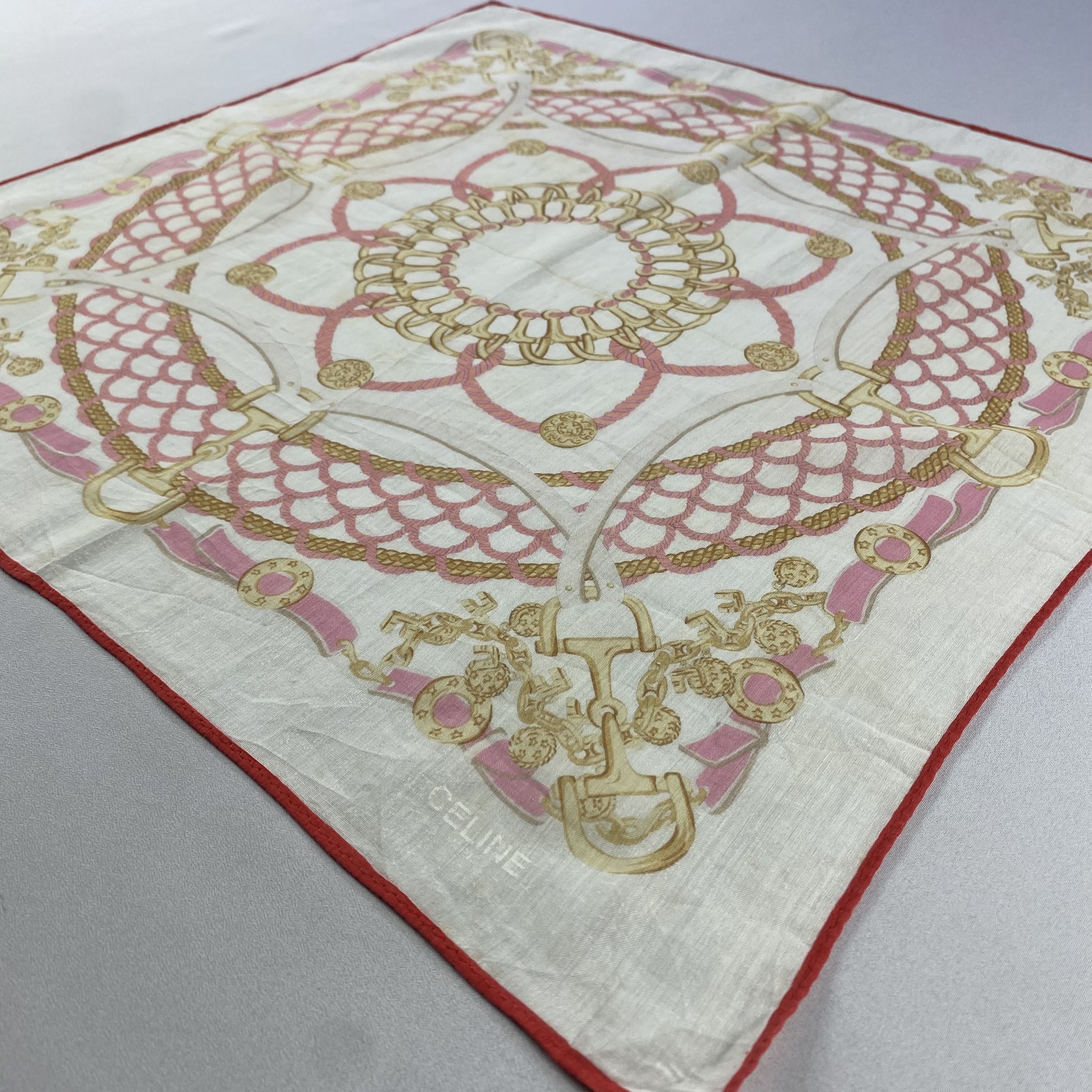 Celine × Vintage Celine Bandana/ Handkerchief / Neckerchief Size ONE SIZE - 2 Thumbnail