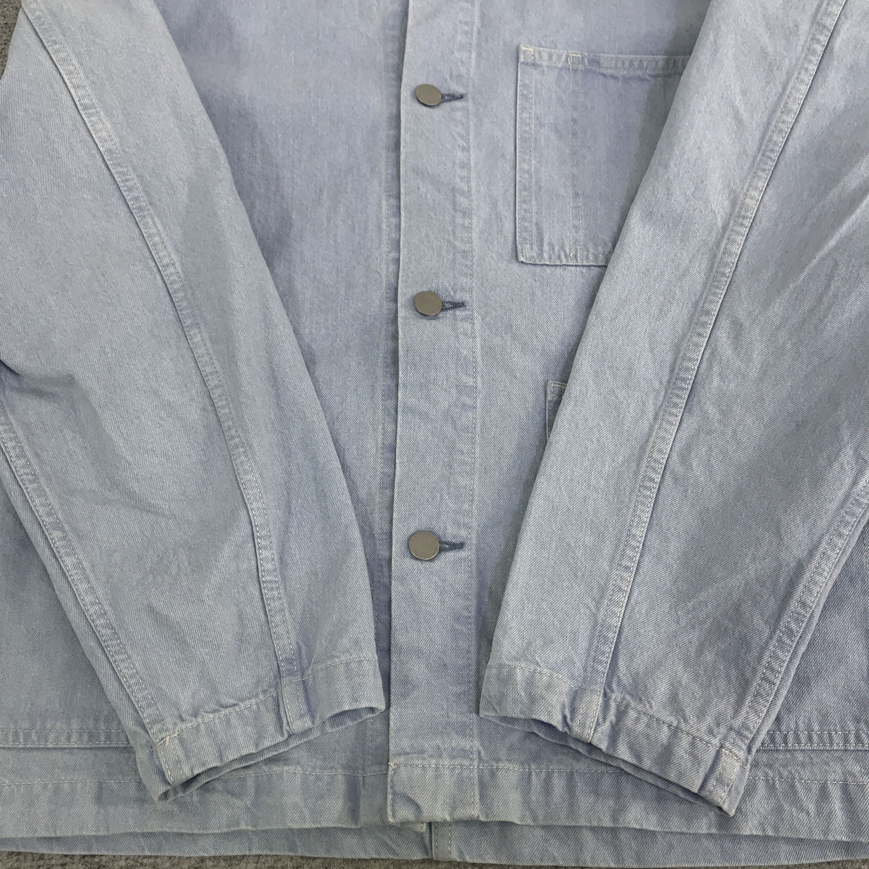 GU gu chore jeans jacket K116B23 Size US M / EU 48-50 / 2 - 8 Thumbnail