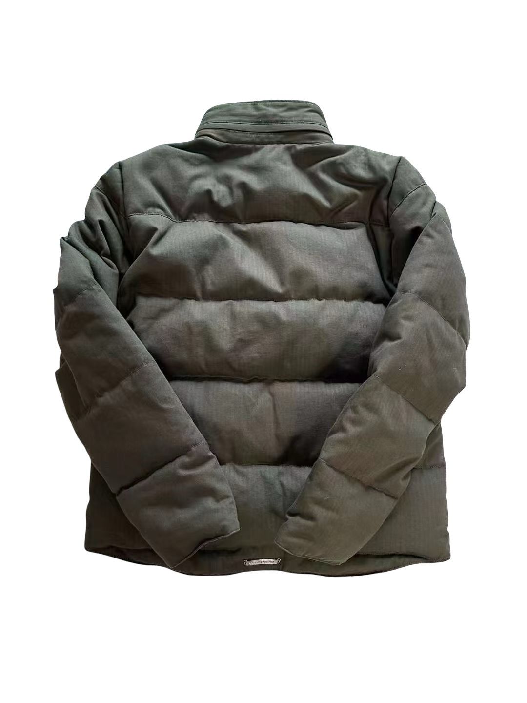 Chrome Hearts Military green down puffer jacket Size US M / EU 48-50 / 2 - 2 Thumbnail