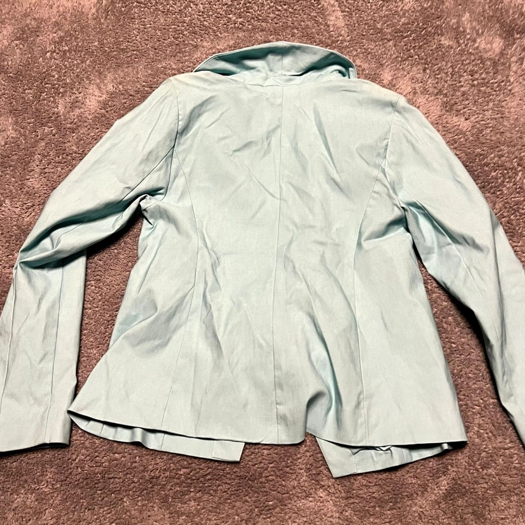 Torrid Torrid Blazer Women's XL Plus Light Blue Open Front Coat/Jacket Size XL / US 12-14 / IT 48-50 - 3 Thumbnail