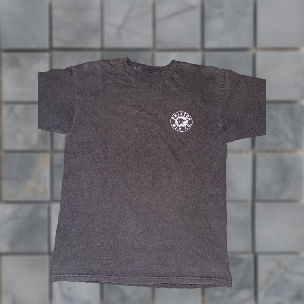 Brixton Brixton T-Shirt Brown Medium Men 19x26 Size US M / EU 48-50 / 2 - 1 Thumbnail