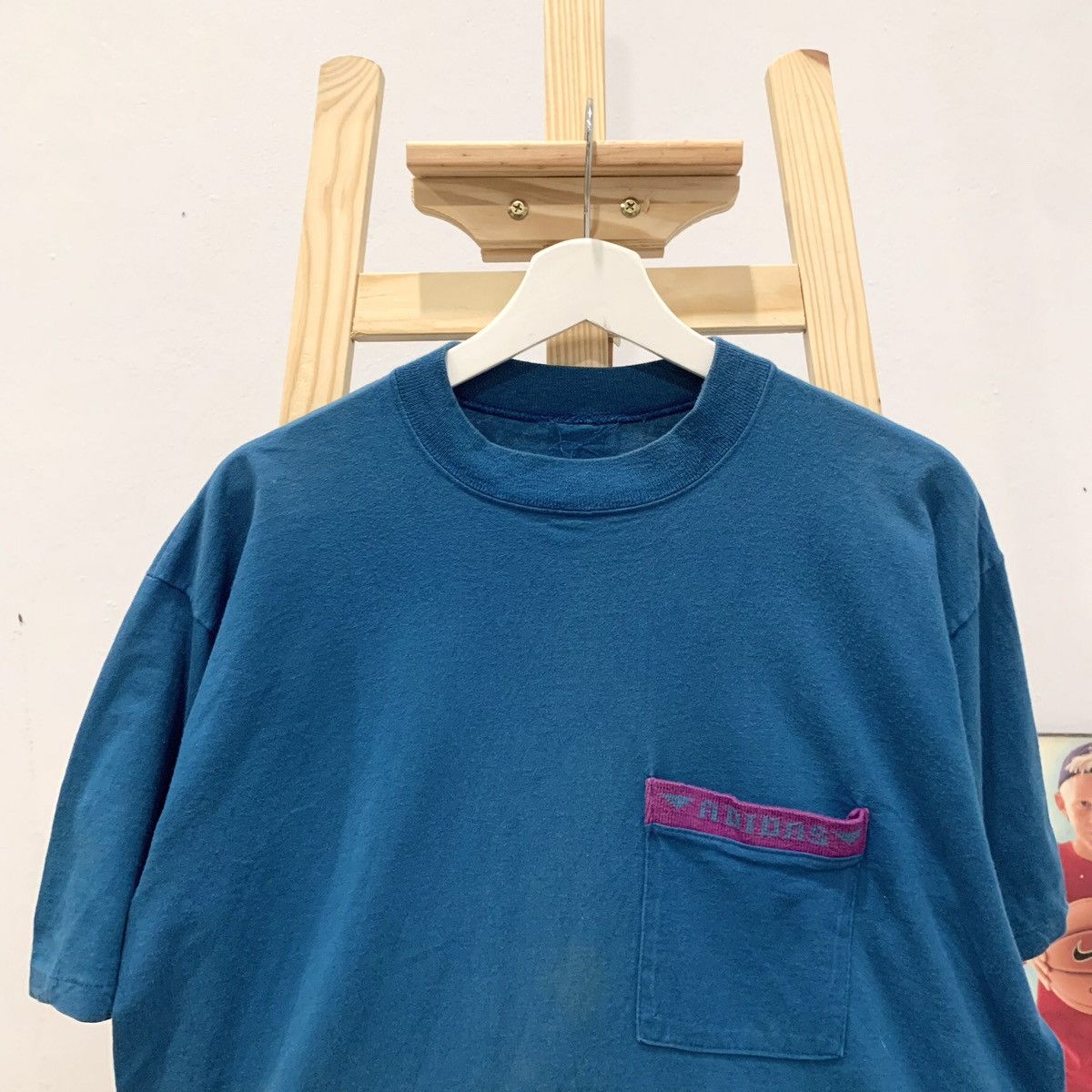 Adidas × Vintage Adidas VTG Pocket Tee Size US XL / EU 56 / 4 - 2 Thumbnail