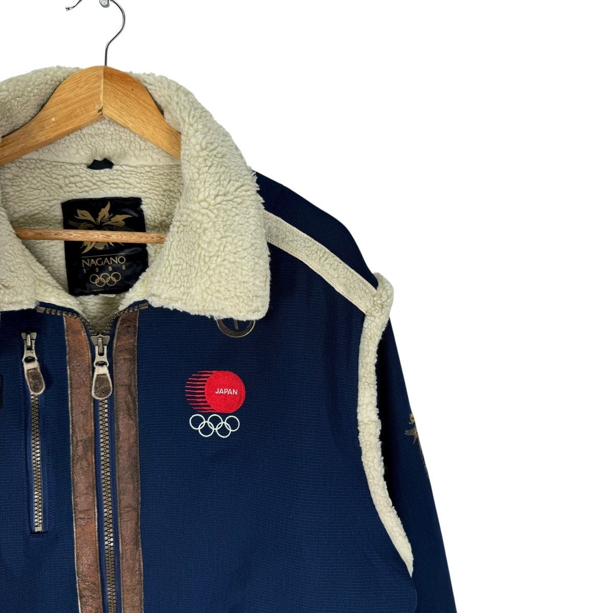 Mizuno ☀️90s MIZUNO NAGANO OLYMPIC SHERPA 1998 JACKET Size US M / EU 48-50 / 2 - 3 Thumbnail