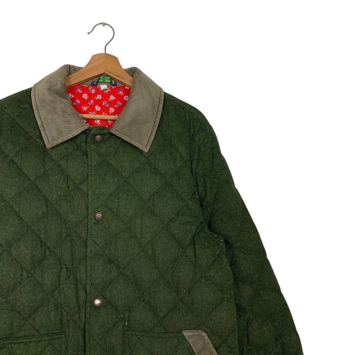 Vintage CIESSIE PLUMINI Tiroler Loden Quilted Down Jacket #2808-C127 Size US S / EU 44-46 / 1 - 4 Thumbnail