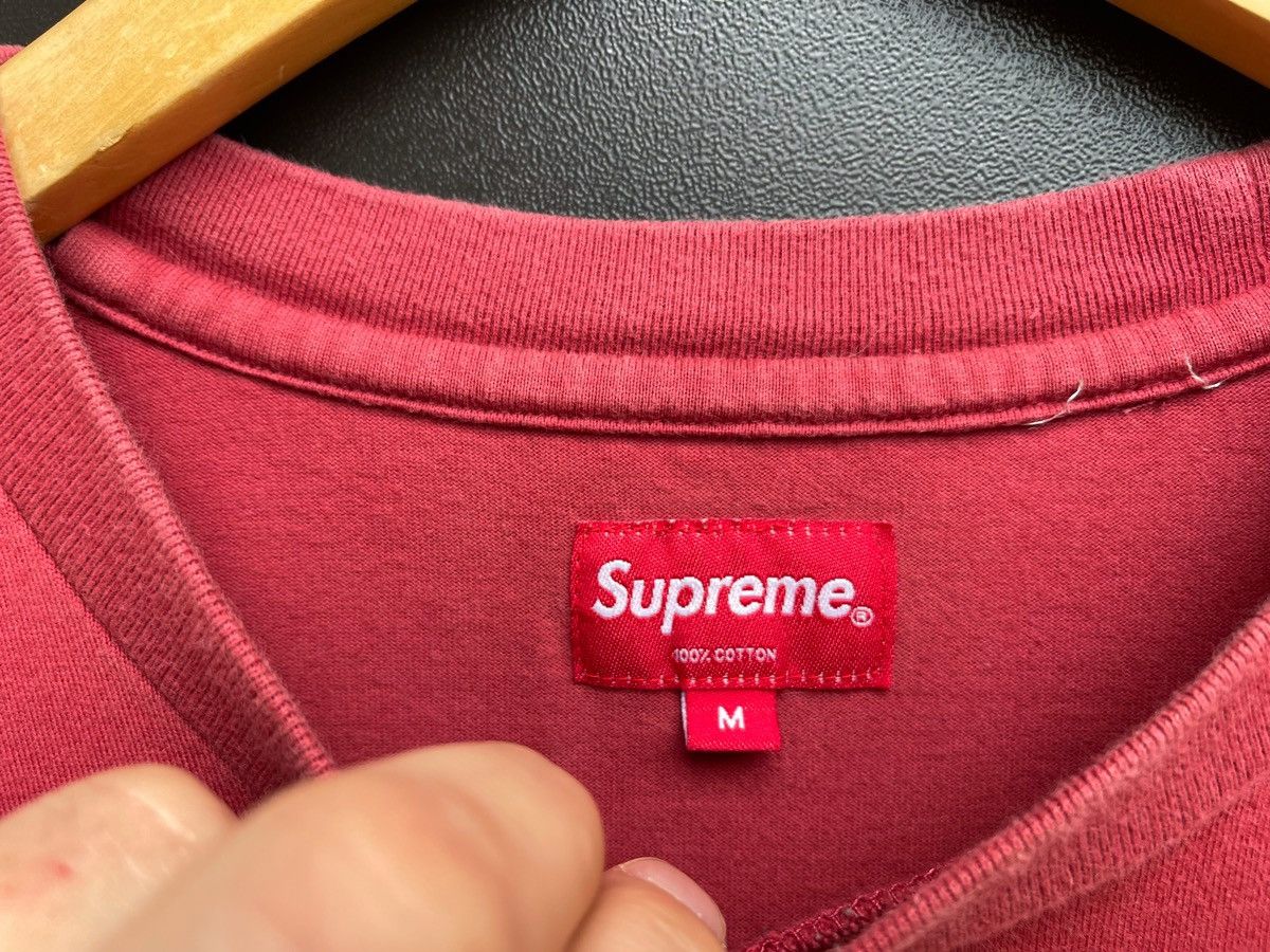 Supreme Supreme Kathmandu Top Of The World Spell Out Coral T-Shirt M Size US M / EU 48-50 / 2 - 4 Thumbnail