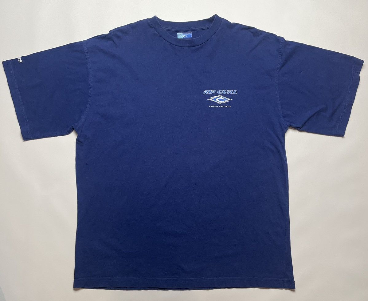 Rip Curl × Vintage Vintage Rip Curl blue T-Shirt Size US L / EU 52-54 / 3 - 4 Thumbnail