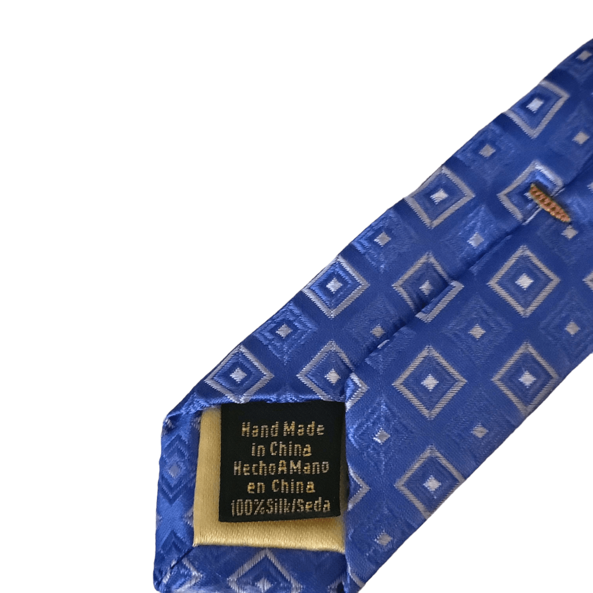Donald Trump Donald J. Trump Signature Collection Blue Patterned Tie Size ONE SIZE - 4 Thumbnail