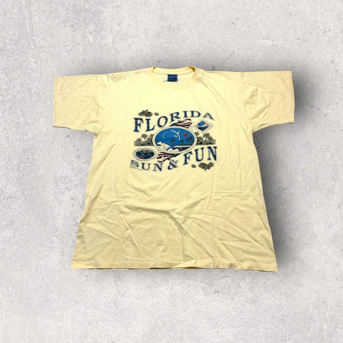 Vintage Vintage Florida tee Size US XL / EU 56 / 4 - 1 Thumbnail