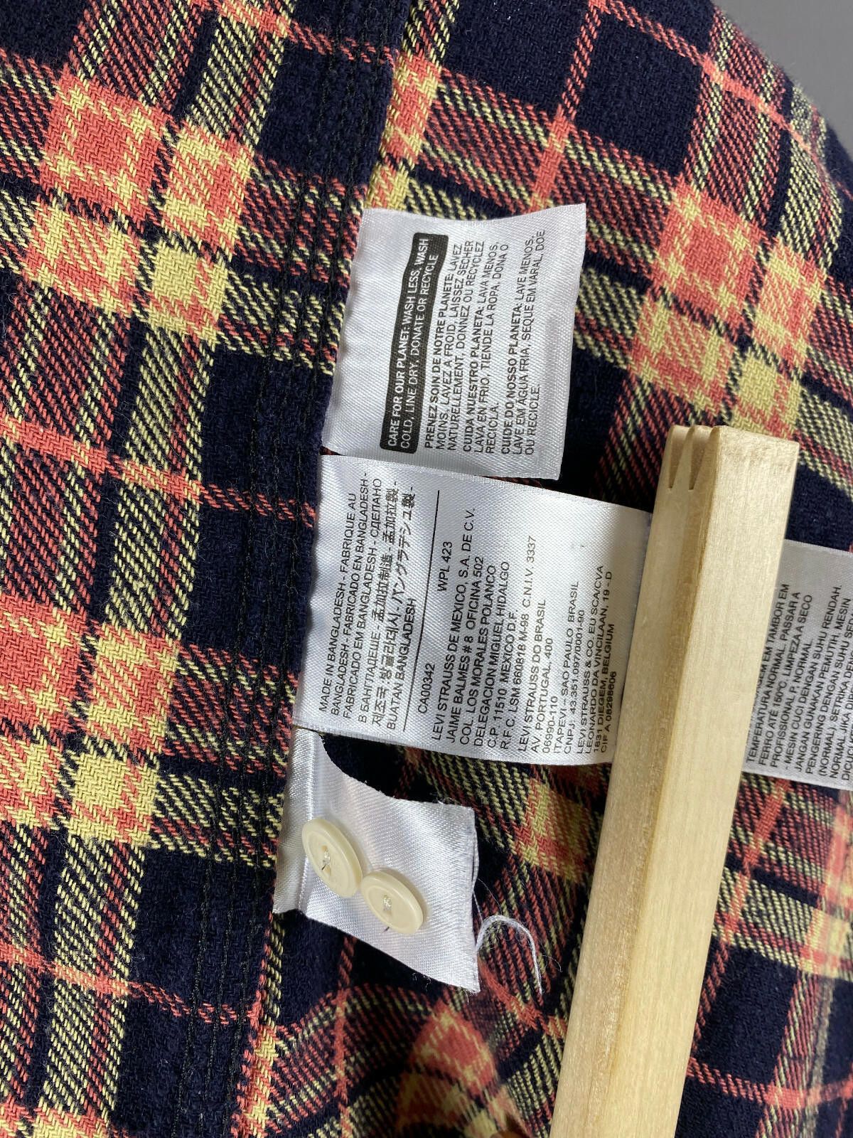 Levi's Levi's Multicolor Check Button Down Flanel Shirt Size S Size S / US 4 / IT 40 - 8 Thumbnail