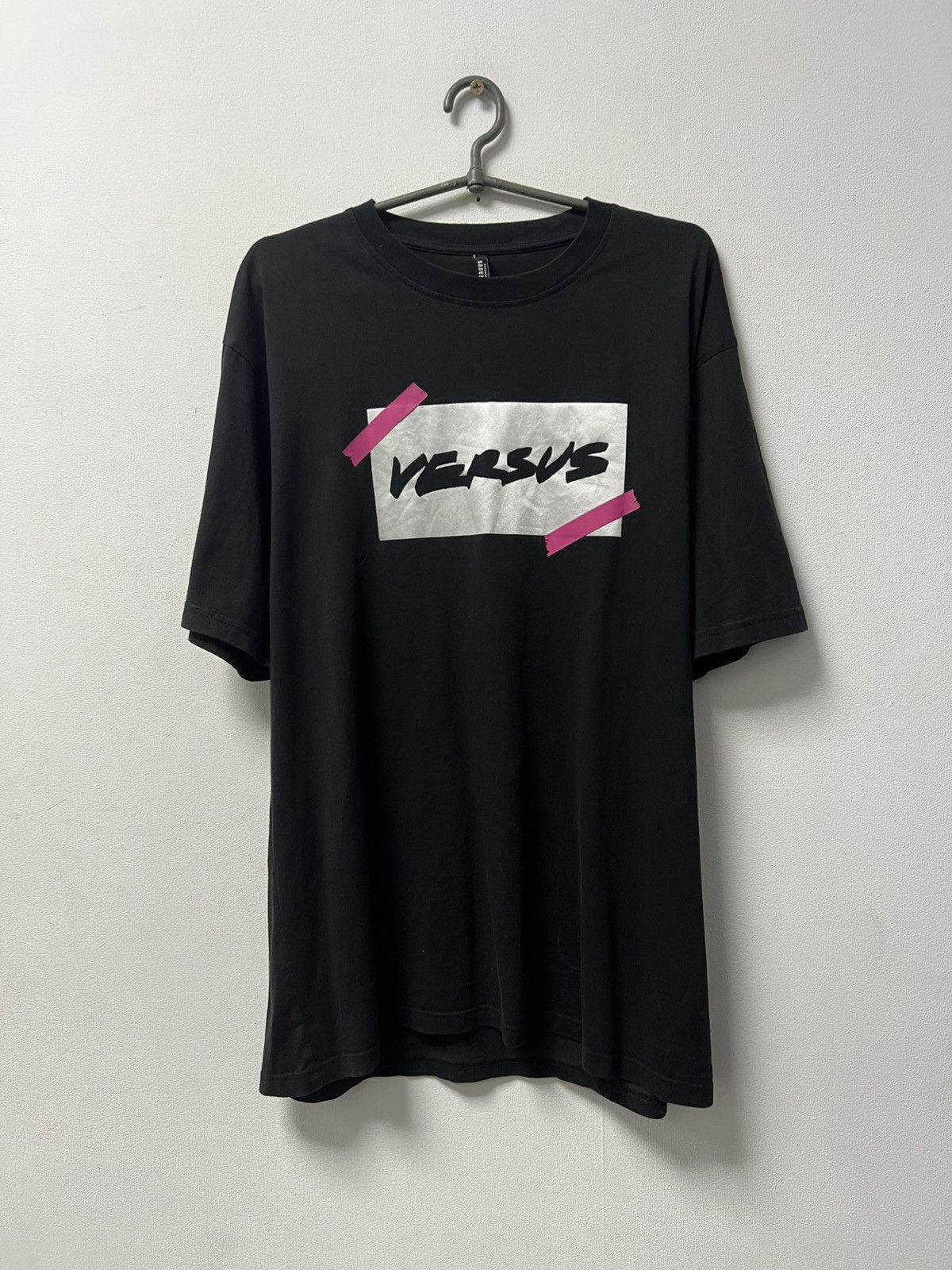 Versace Mens T Shirt Versace Versus Big Logo Size L Size US L / EU 52-54 / 3 - 1 Thumbnail