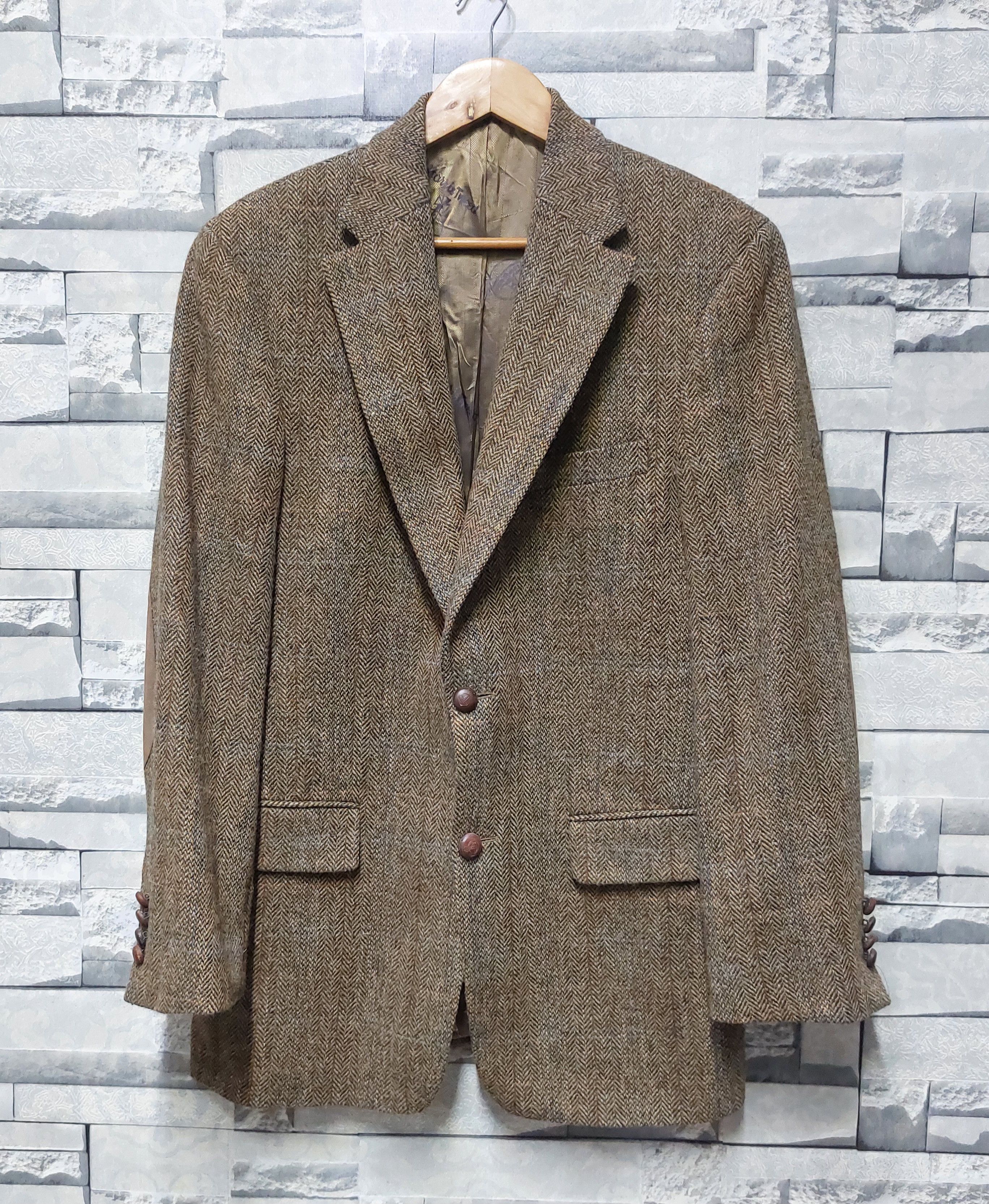Harris Tweed Harris Tweed Blazer Jacket Size US L / EU 52-54 / 3 - 1 Thumbnail