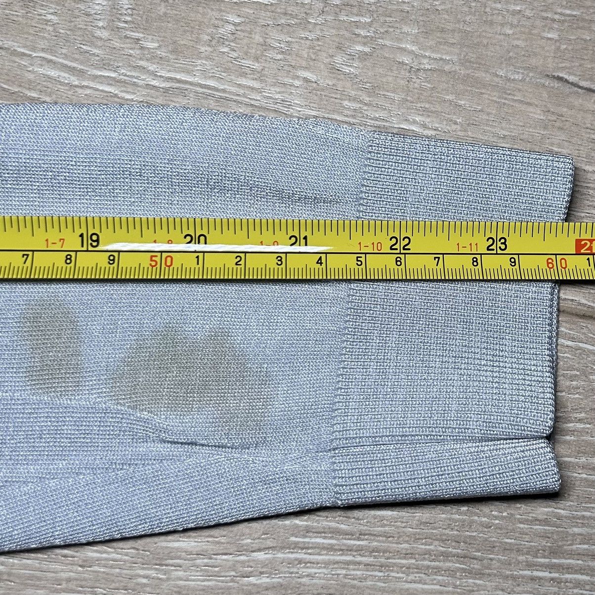 Lemaire Lemaire Viscose Jacquard Knit Long Sleeve Polo Gray S Size US S / EU 44-46 / 1 - 7 Thumbnail