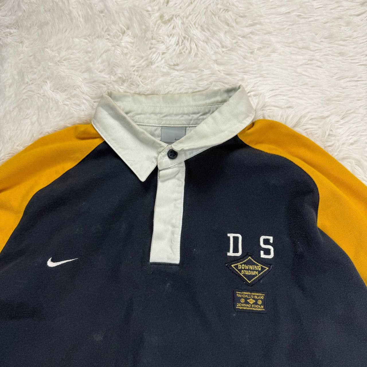 Nike Vintage Nike Sweatshirt Rugby Y2K Size US L / EU 52-54 / 3 - 4 Thumbnail