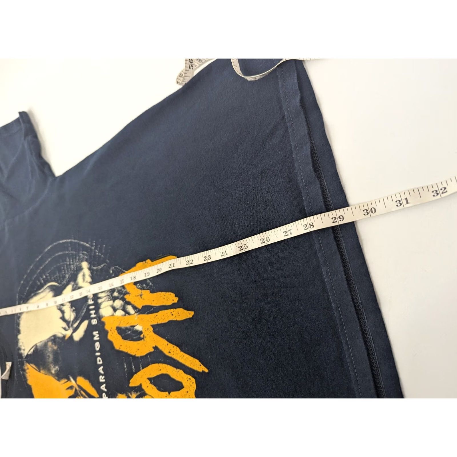 Vintage Korn The Paradigm Shift Band Tour T-Shirt XL Navy Alstyle Mens Graphic Tee Crew Neck Short Sleeve Music Shirt Size US XL / EU 56 / 4 - 5 Thumbnail