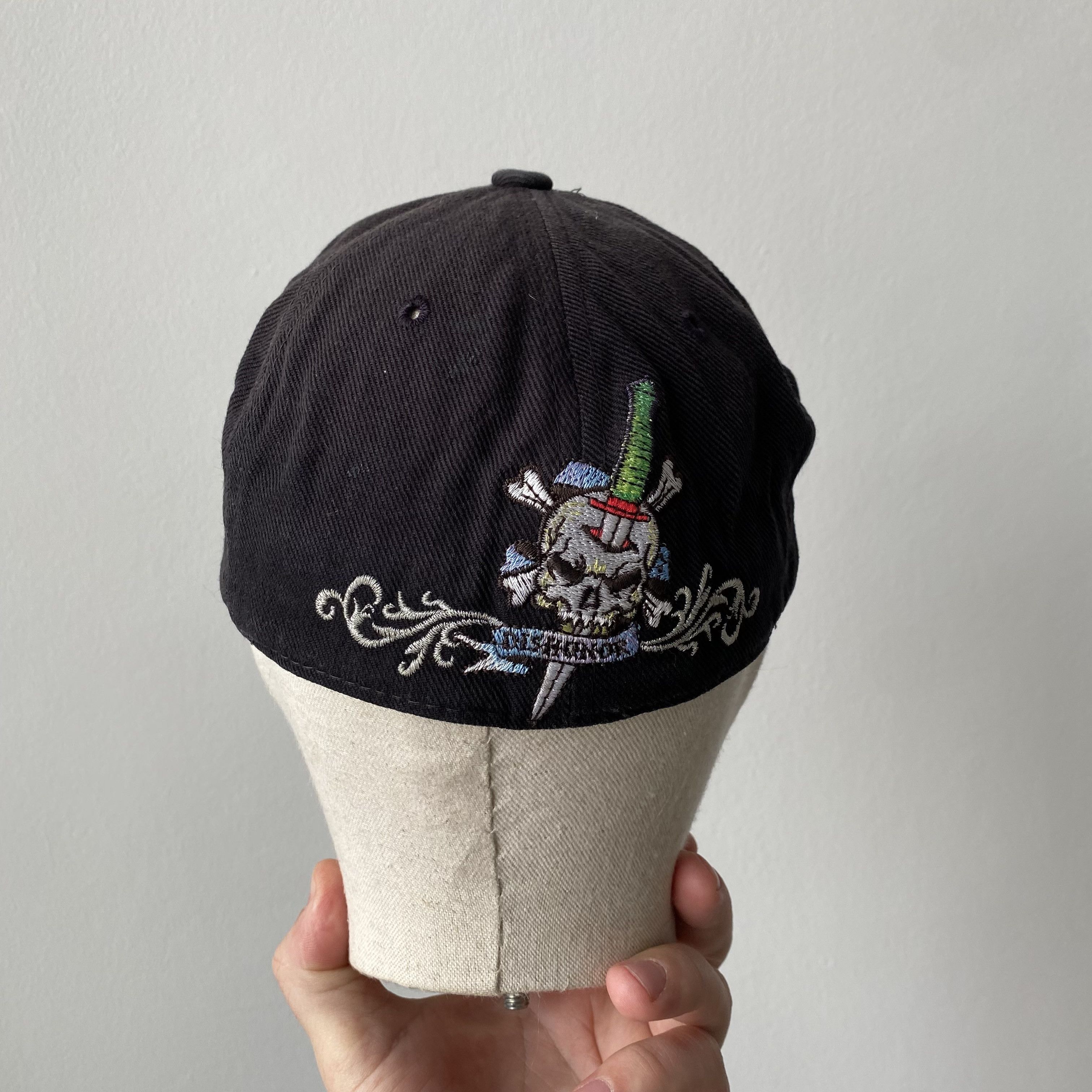 Ed Hardy Vintage Ed Hardy style skull logo Cap Y2K hat Size ONE SIZE - 3 Thumbnail