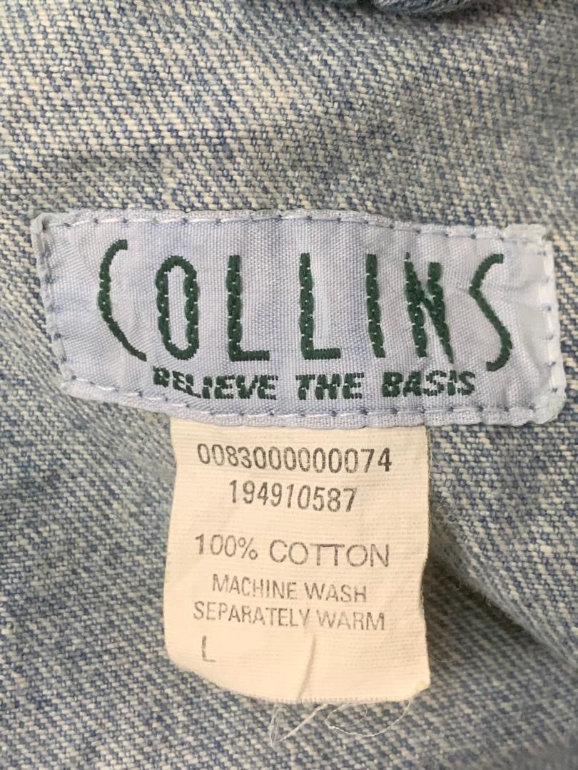 Vintage Vintage Collins Chore Denim Jackets Size US L / EU 52-54 / 3 - 4 Thumbnail
