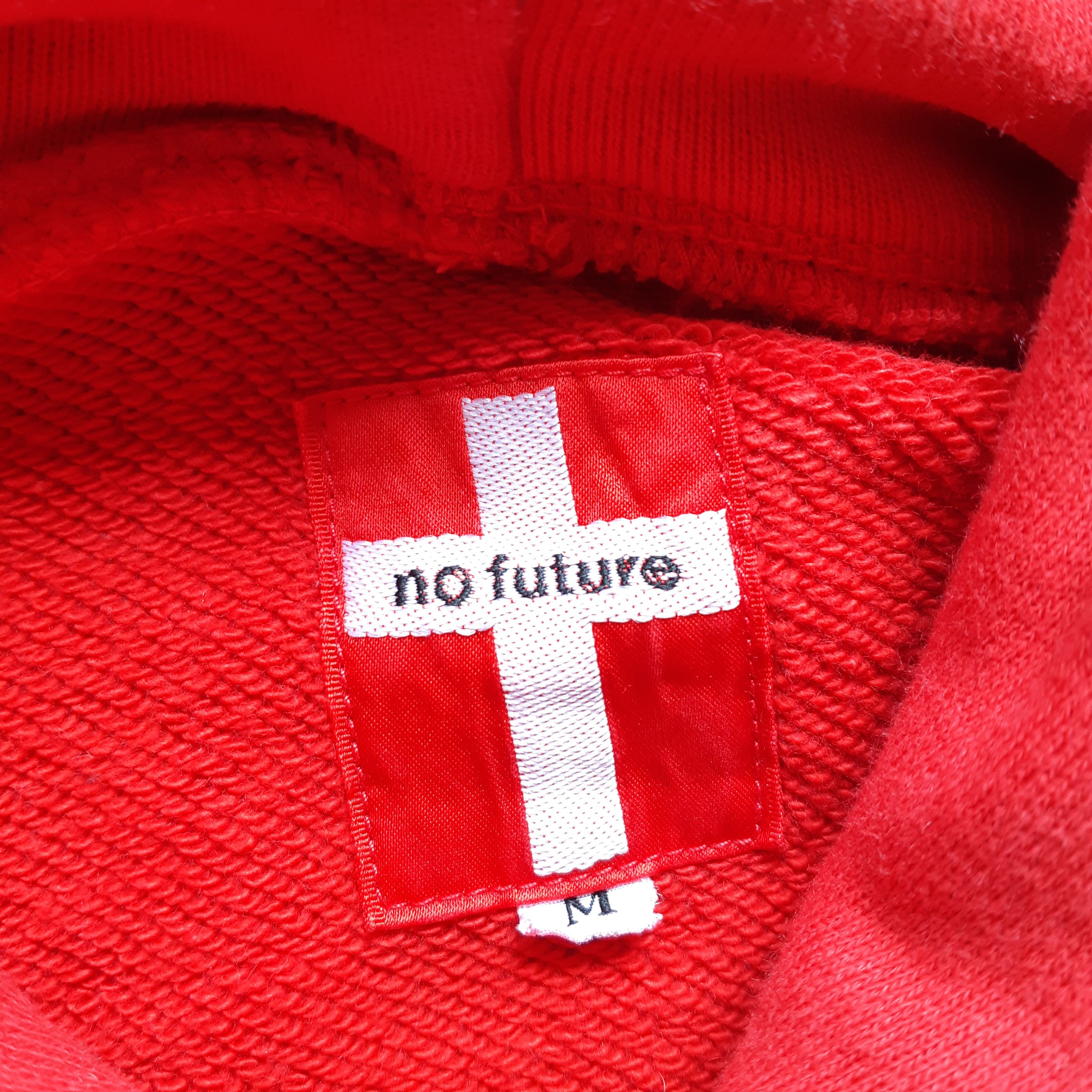 No Future No Future Japan Red Hoodie size M Size US M / EU 48-50 / 2 - 10 Thumbnail