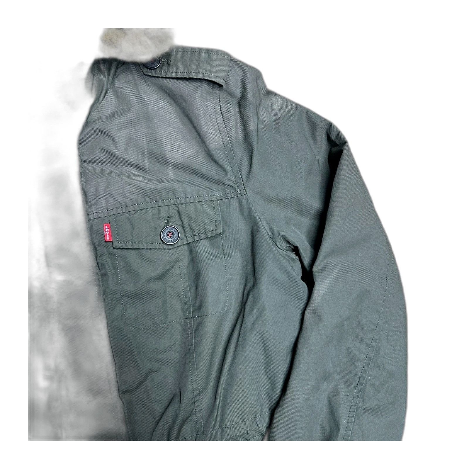 Levi's Levi'S Heavyweight Winter Parka Faux Fur Coat Green Xl Sunda Size US XL / EU 56 / 4 - 3 Thumbnail
