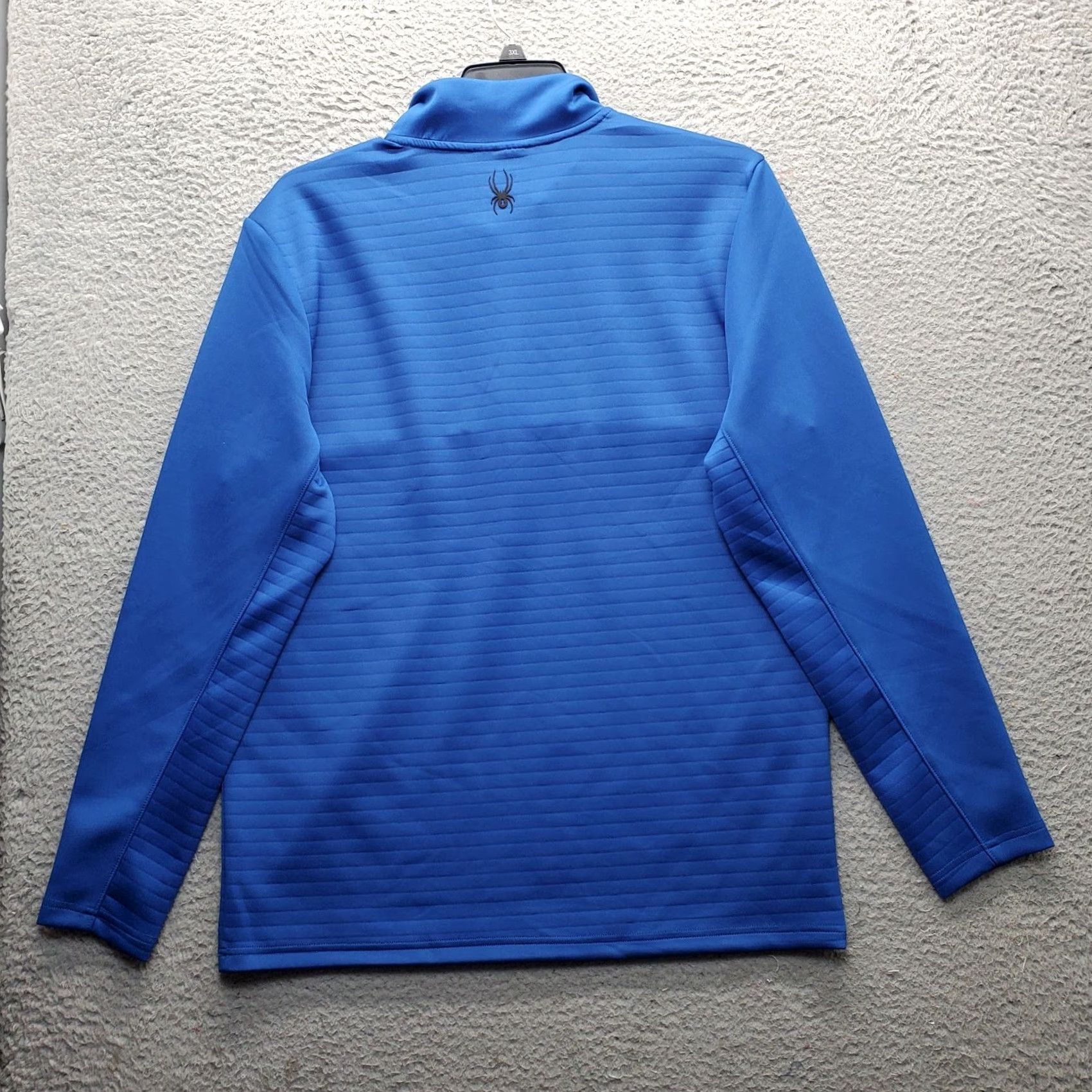 Spyder Spyder Men's Medium Blue Sweatshirt Long Sleeve Mock Neck 1/4 Zip SKB NWT Size US M / EU 48-50 / 2 - 2 Thumbnail