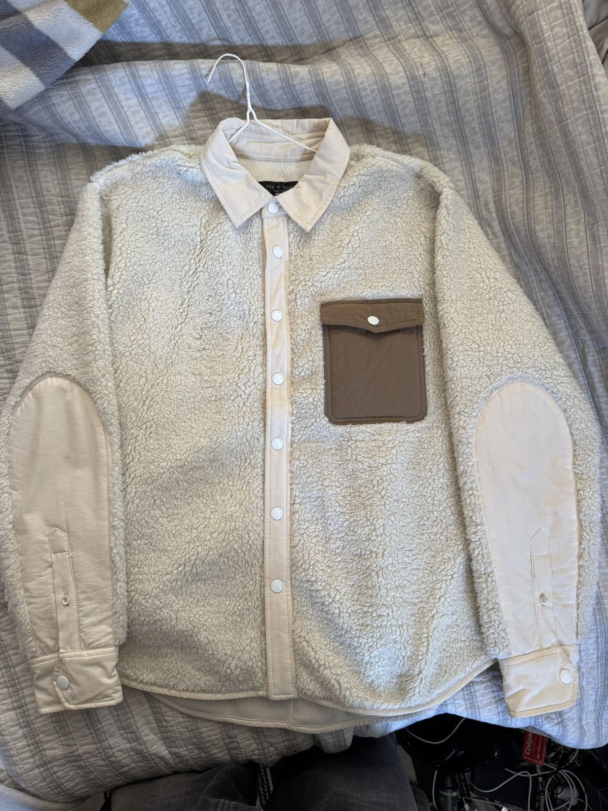 Rag & Bone Rag and Bone shearling shirt Size US L / EU 52-54 / 3 - 1 Thumbnail