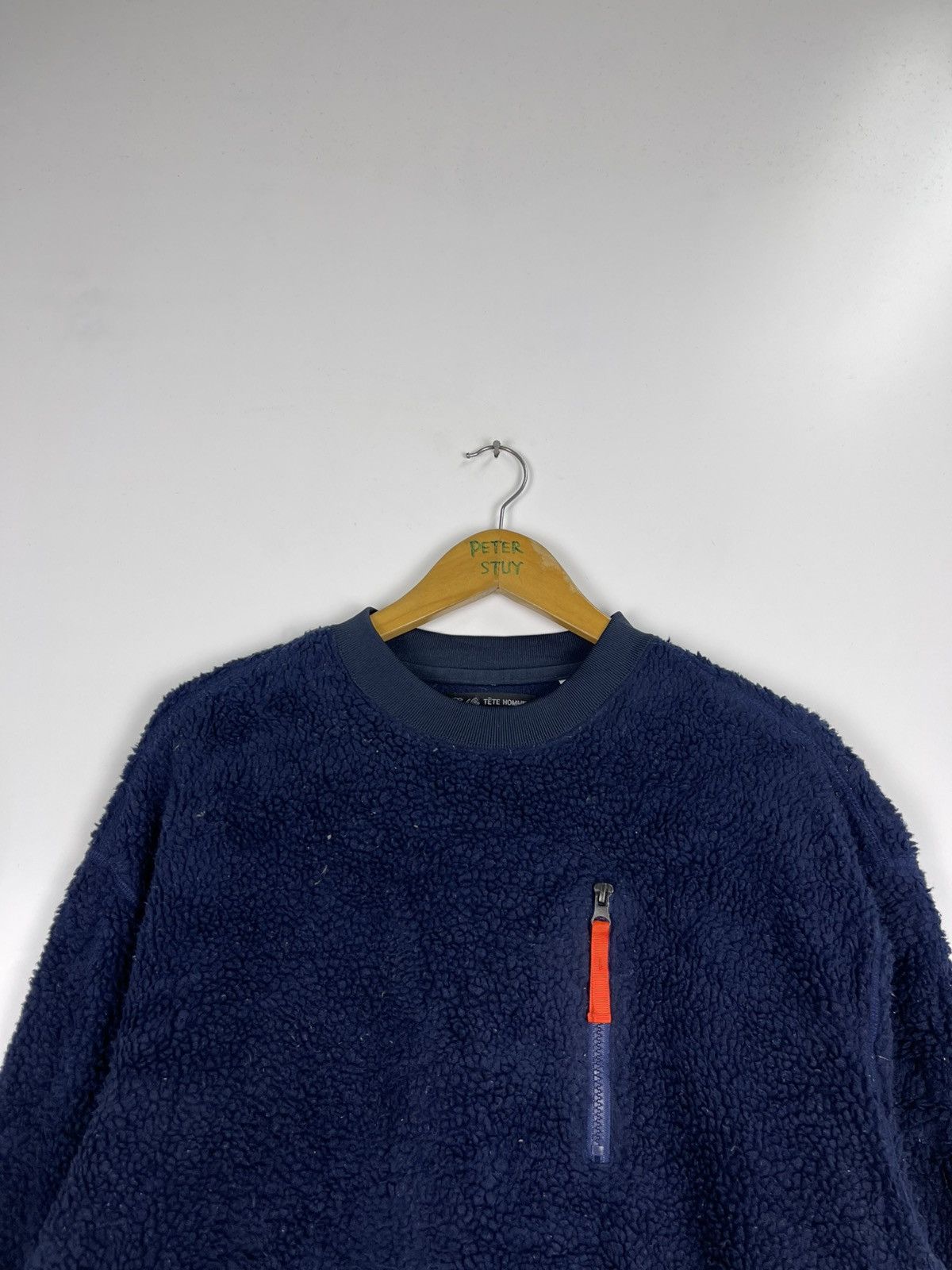 Tete Homme Tete Homme Sherpa Sweater Size US XL / EU 56 / 4 - 6 Thumbnail