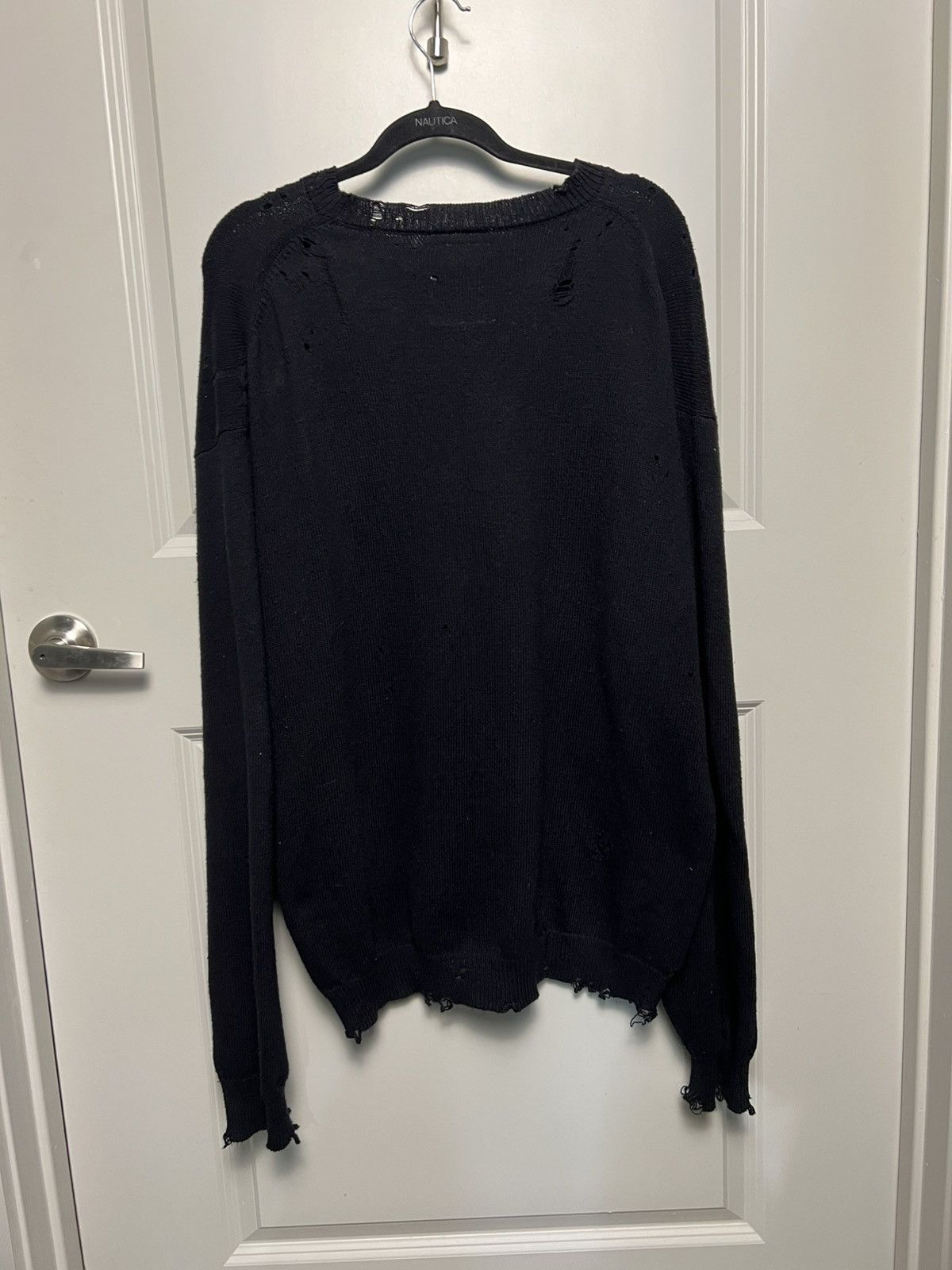 Maison MIHARA YASUHIRO Maison Mihara Yasuhiro Distressed Knit Sweater Size US M / EU 48-50 / 2 - 5 Thumbnail
