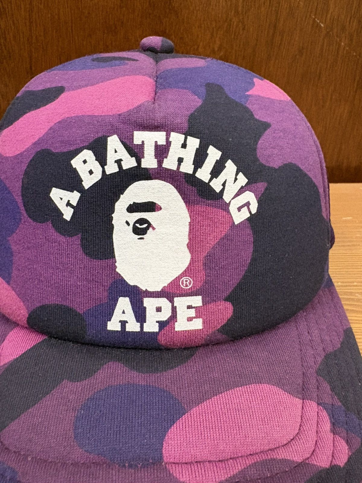 Bape Bathing Ape Snapback Trucker Cap Size ONE SIZE - 5 Thumbnail