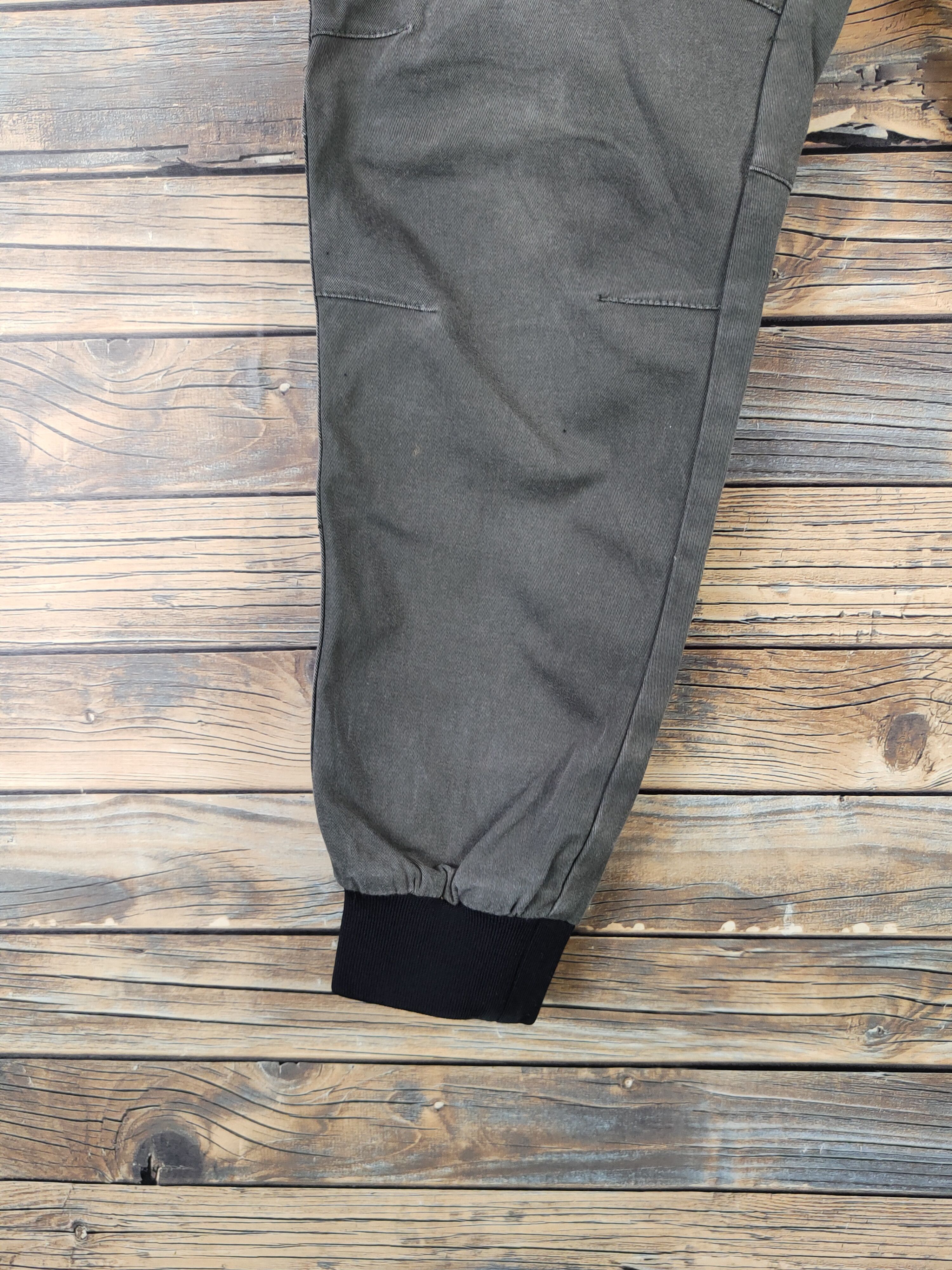 Japanese Brand DLL Toraichi Olive Multipocket Joggers #515 Size US 32 / EU 48 - 4 Thumbnail