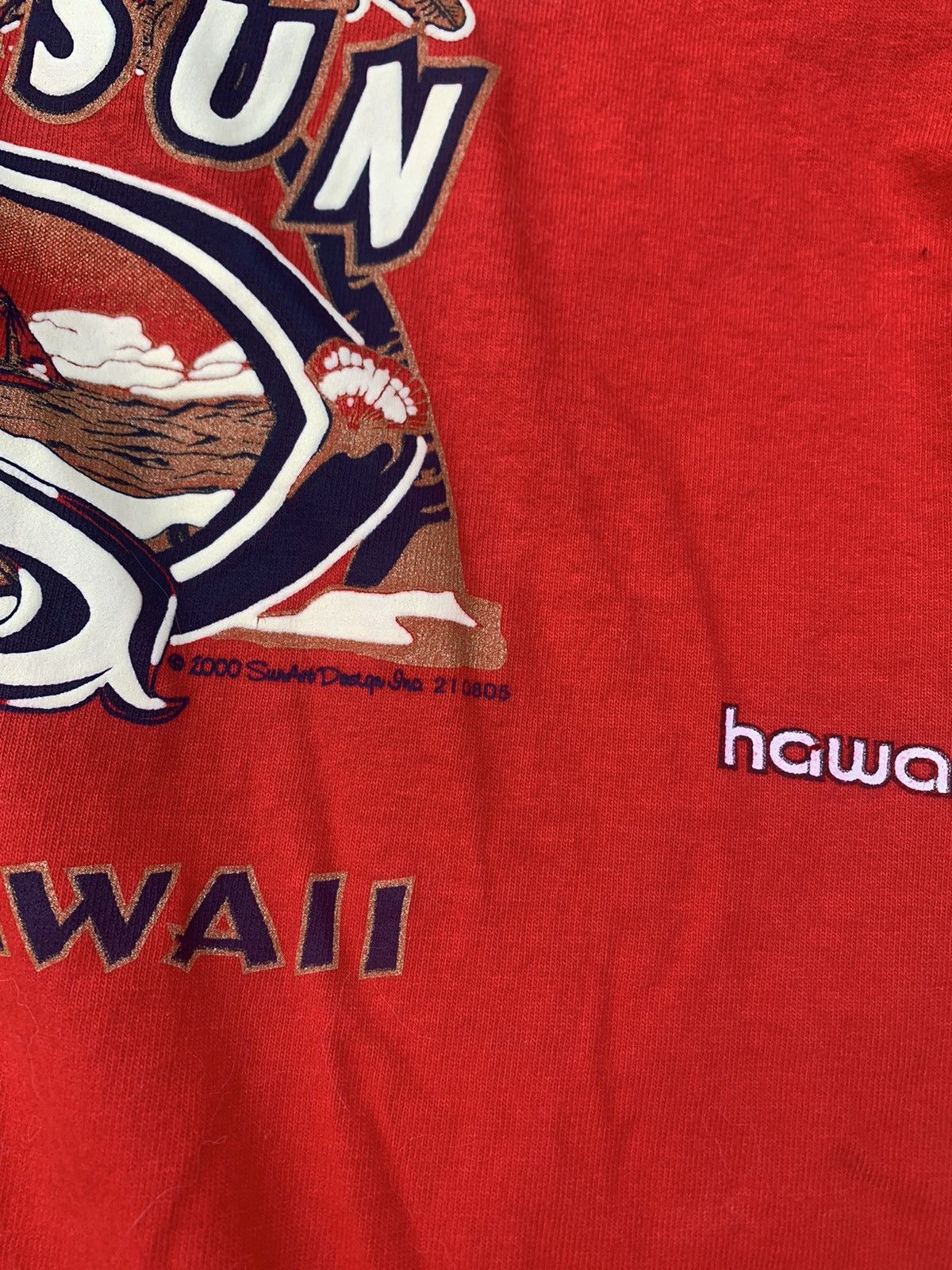 Fruit Of The Loom Vintage Waikiki Hawaii T Shirt Size US L / EU 52-54 / 3 - 3 Thumbnail