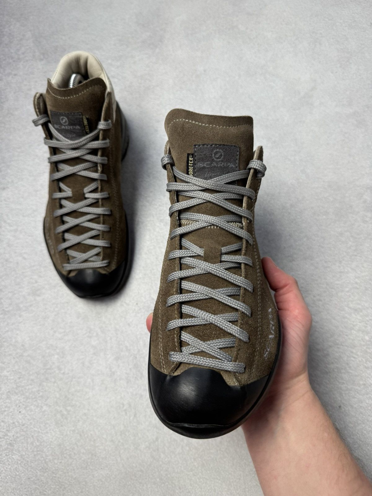 Vintage SCARPA Gore-Tex Mid Vibram Mojito Hiking trekking
