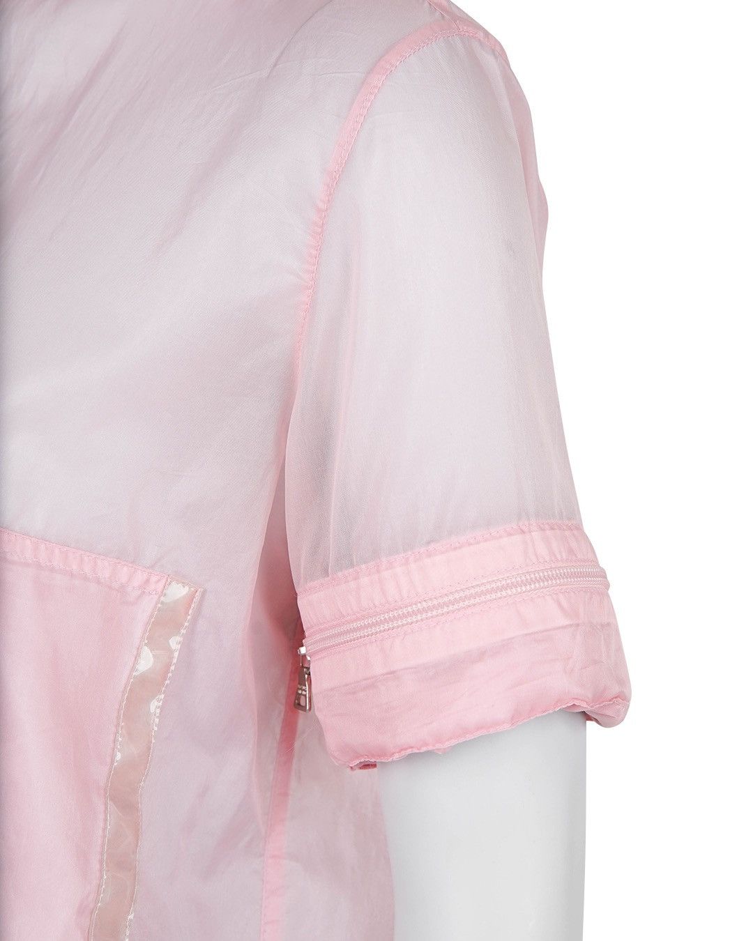 Prada Prada S/S1999 Pink Windbreaker Size M / US 6-8 / IT 42-44 - 7 Thumbnail