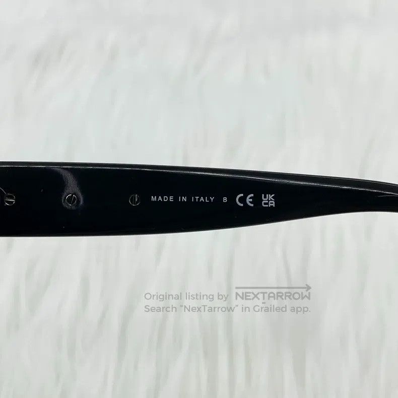 Chanel Chanel Black camelia love pearl cat's eye sunglasses Size ONE SIZE - 8 Thumbnail
