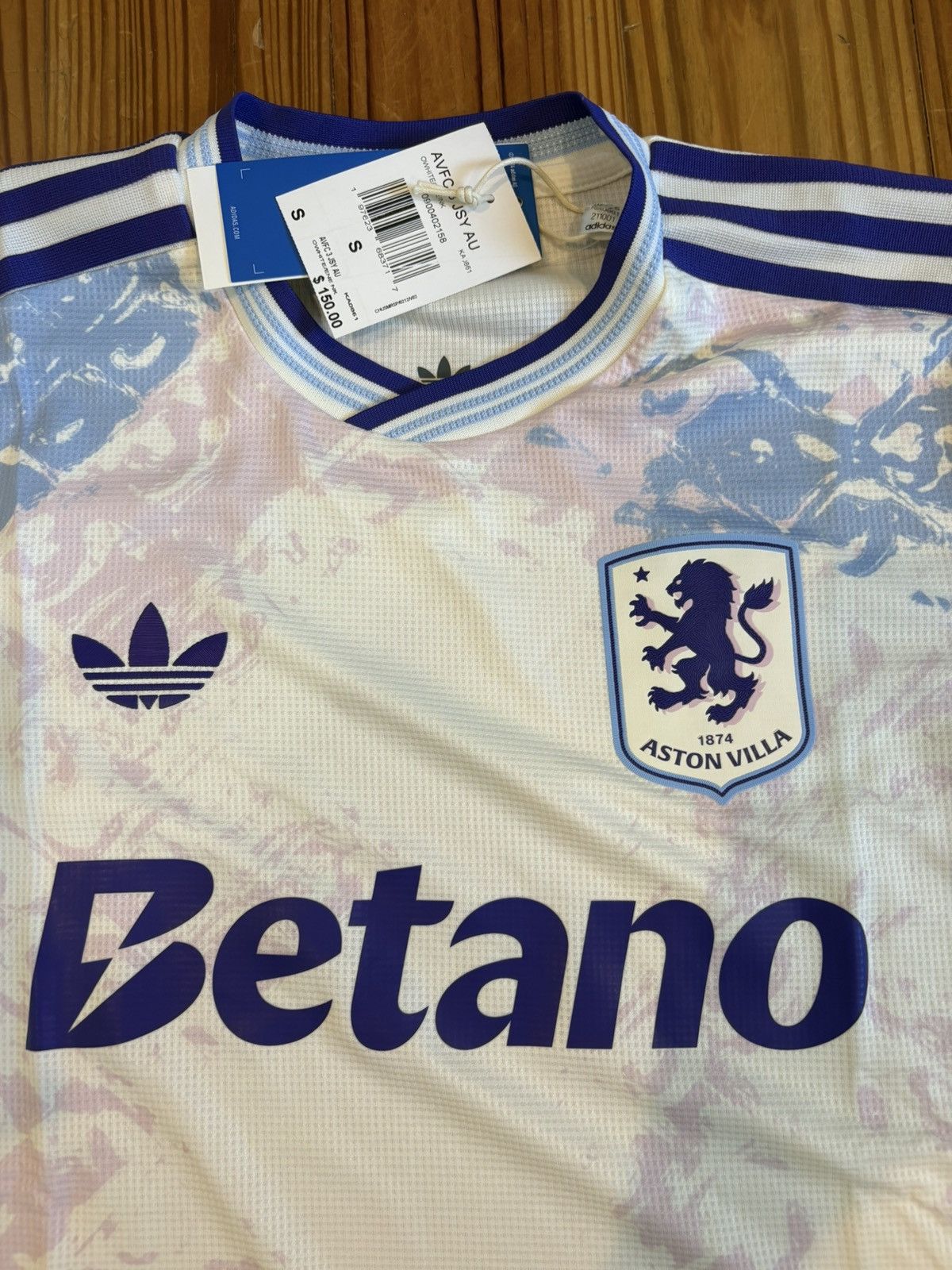 Adidas Adidas Aston Villa FC 25/26 Third Authentic Jersey Size US S / EU 44-46 / 1 - 3 Thumbnail