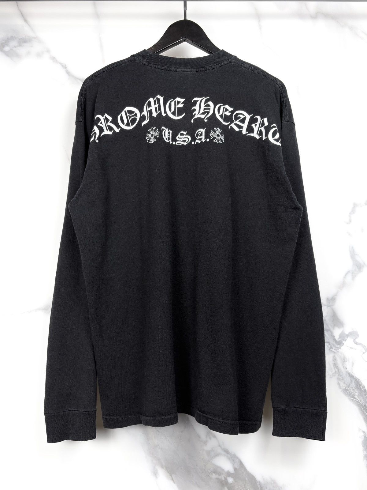 Chrome Hearts × Vintage Vintage 90s Vintage Chrome Heart t shirt