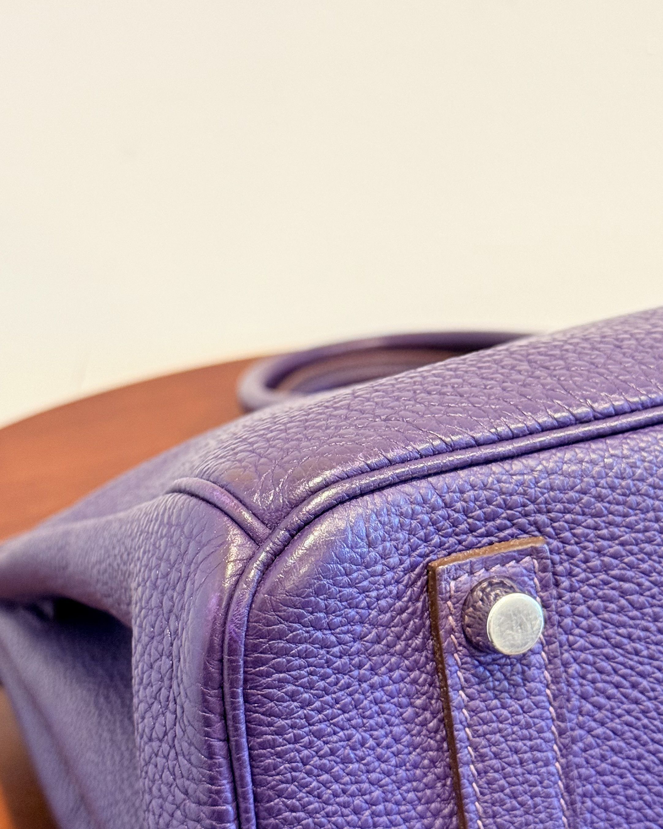 Hermes Hermes Togo Birkin 35 Iris Size ONE SIZE - 11 Thumbnail
