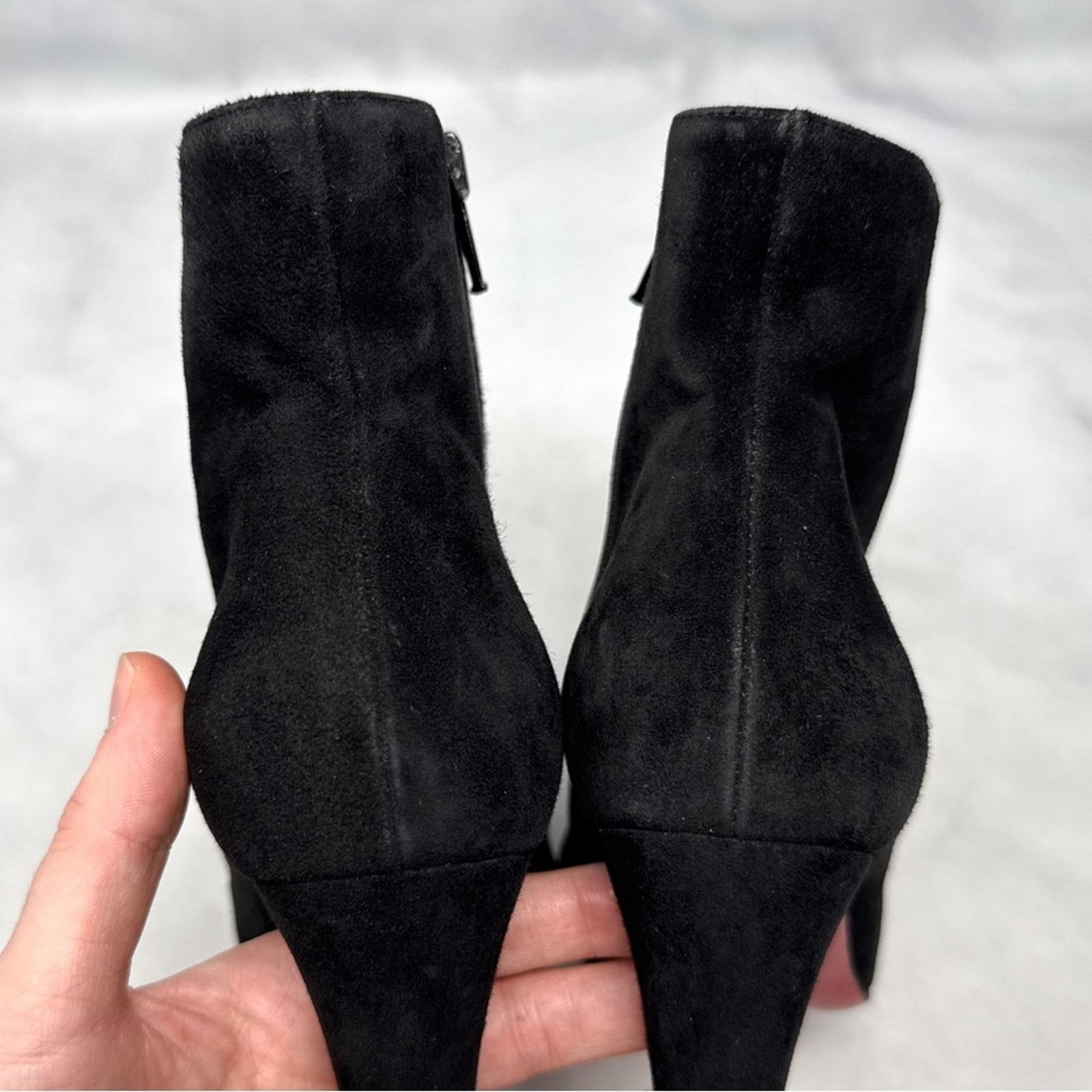 Christian Louboutin Christian Louboutin Christina Tassel Suede Ankle Boots Black Size US 5 / IT 35 - 5 Thumbnail
