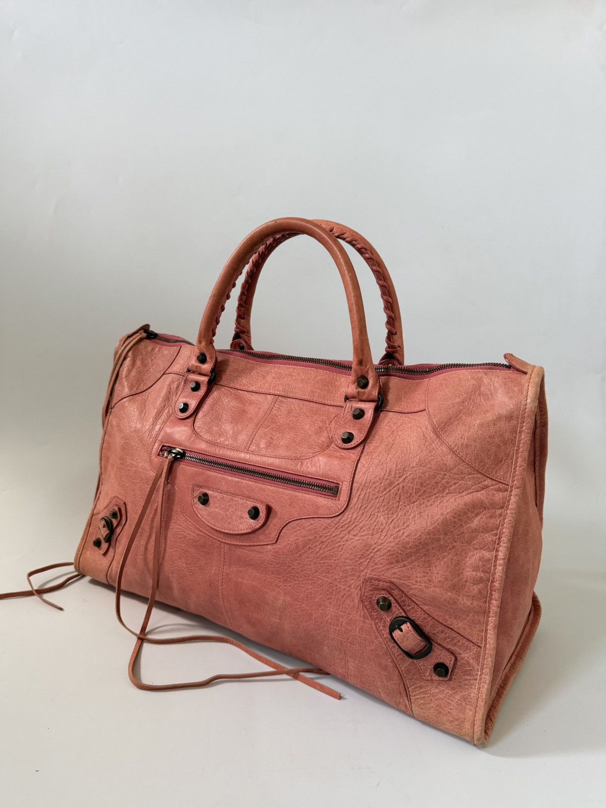 Balenciaga 2000’s Balenciaga Pinkish Classic Work Bag Size ONE SIZE - 3 Thumbnail