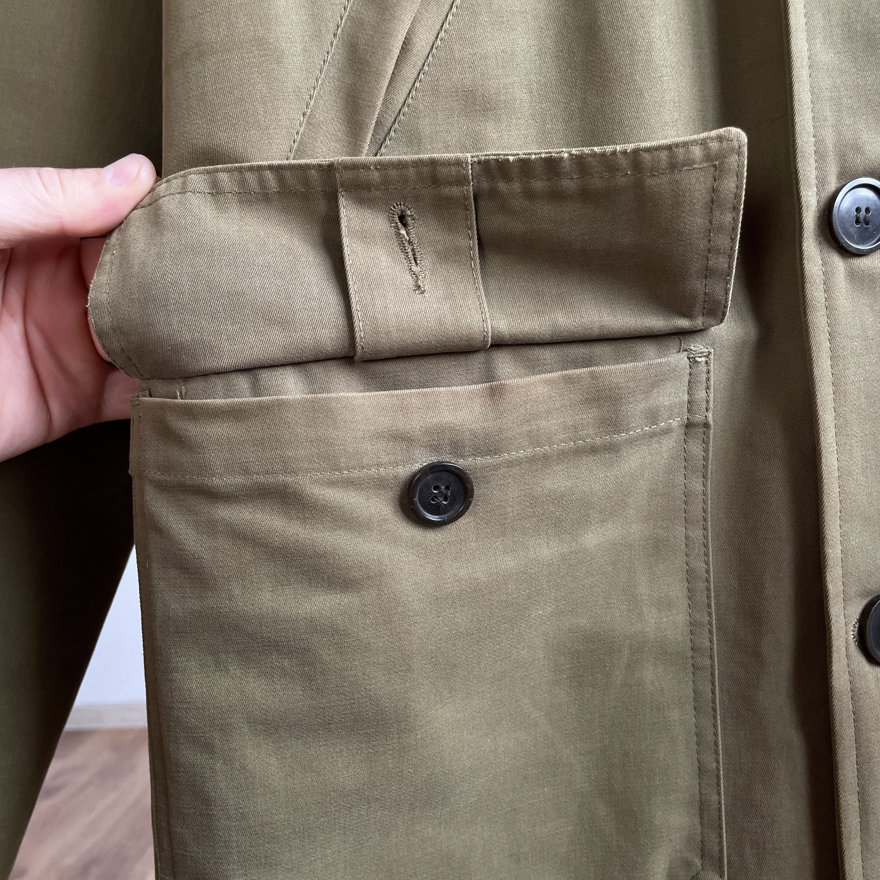 Our Legacy Our Legacy Olive Shield Parka Size S Size US S / EU 44-46 / 1 - 8 Thumbnail